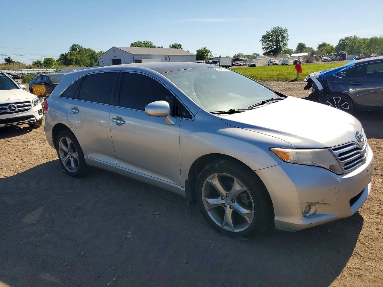 2012 Toyota Venza Limited Silver vin: 4T3BK3BB1CU072621