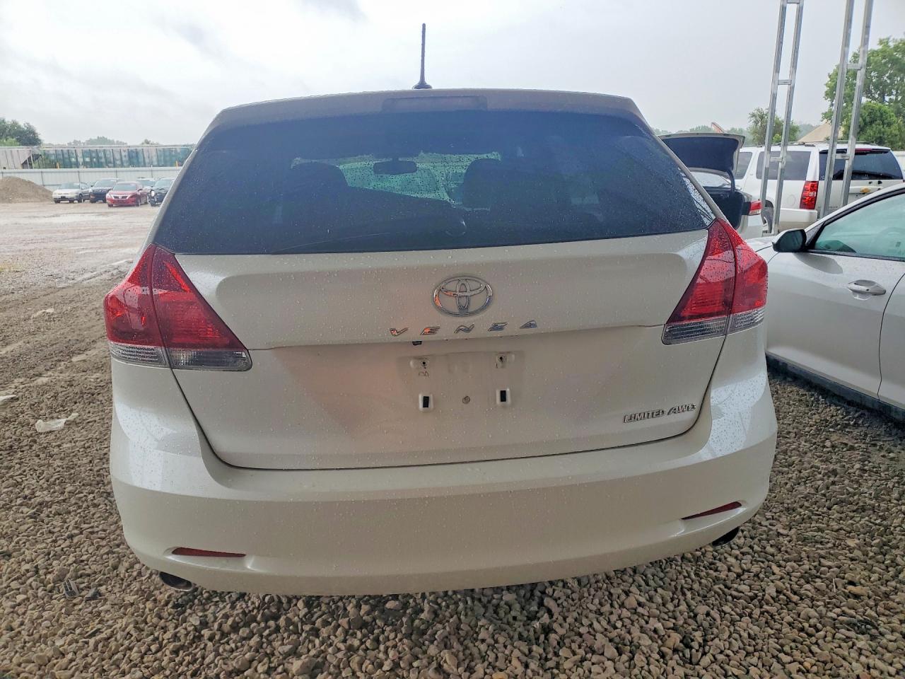 2013 Toyota Venza Limited White vin: 4T3BK3BB1DU085421