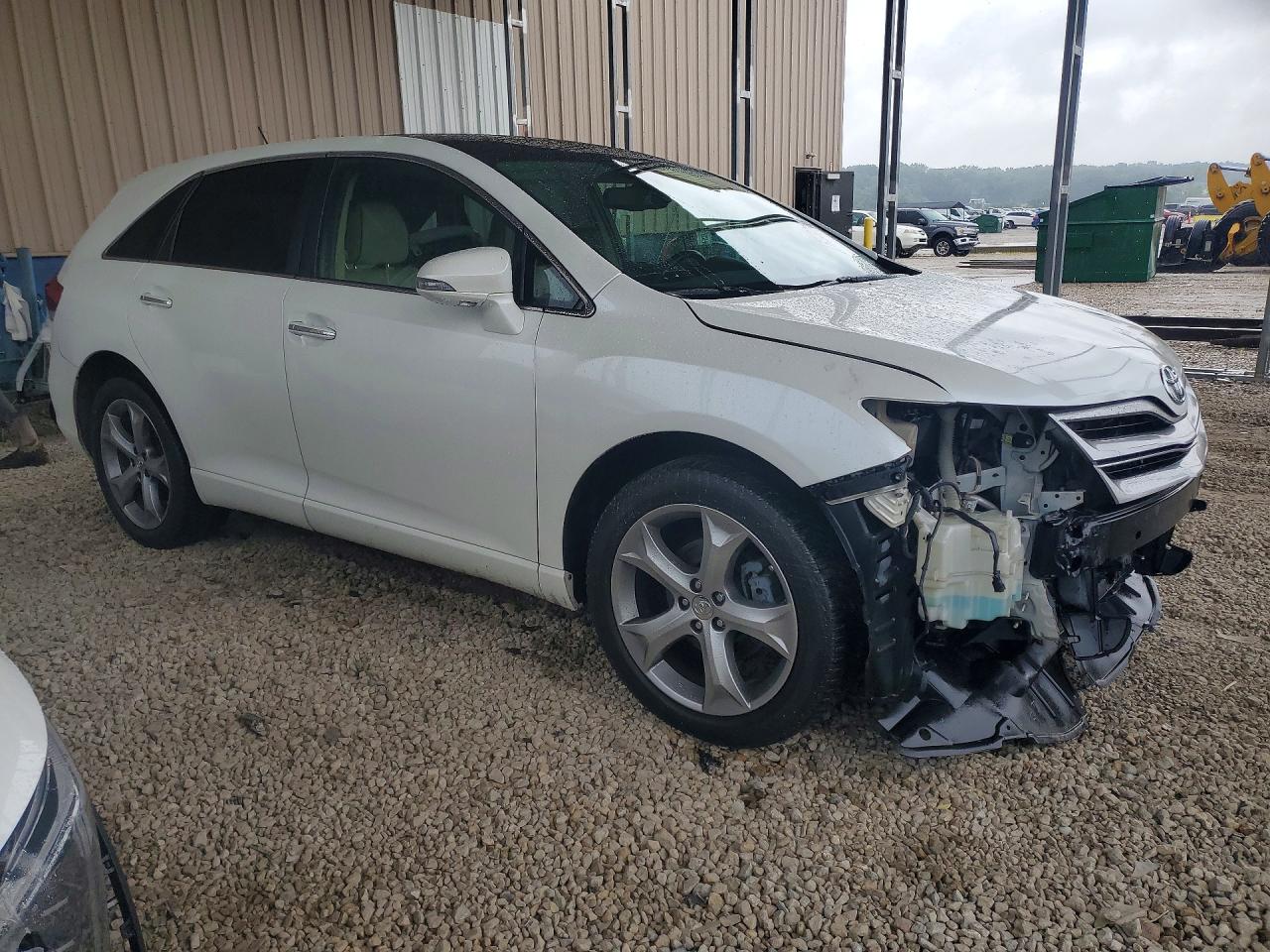 2013 Toyota Venza Limited White vin: 4T3BK3BB1DU085421
