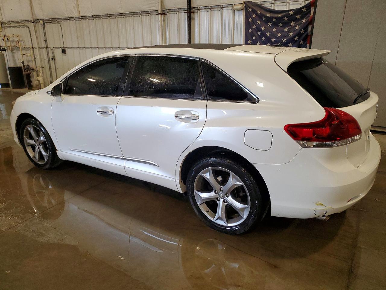 2013 Toyota Venza Xle White vin: 4T3BK3BB1DU093289