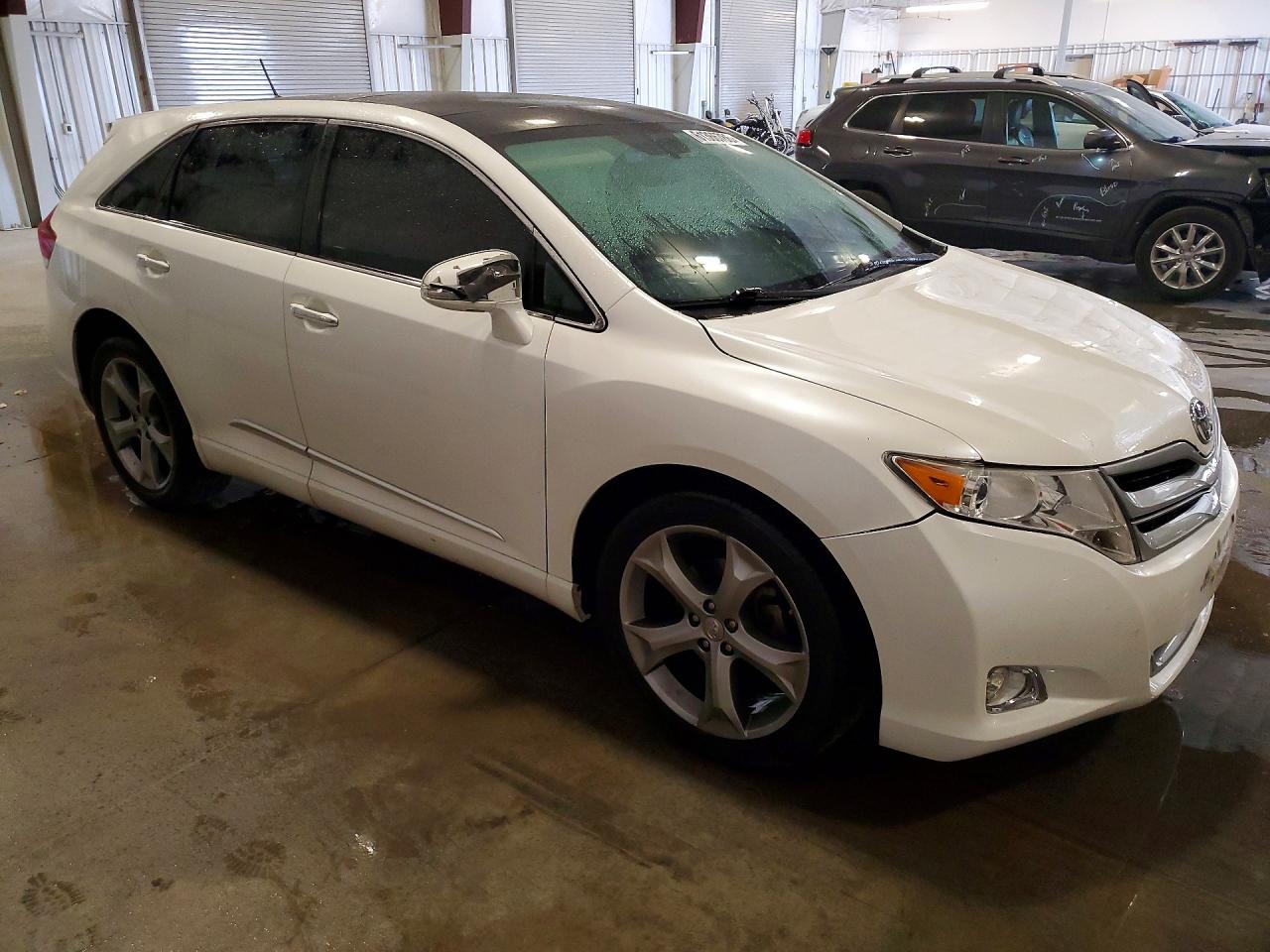 2013 Toyota Venza Xle White vin: 4T3BK3BB1DU093289