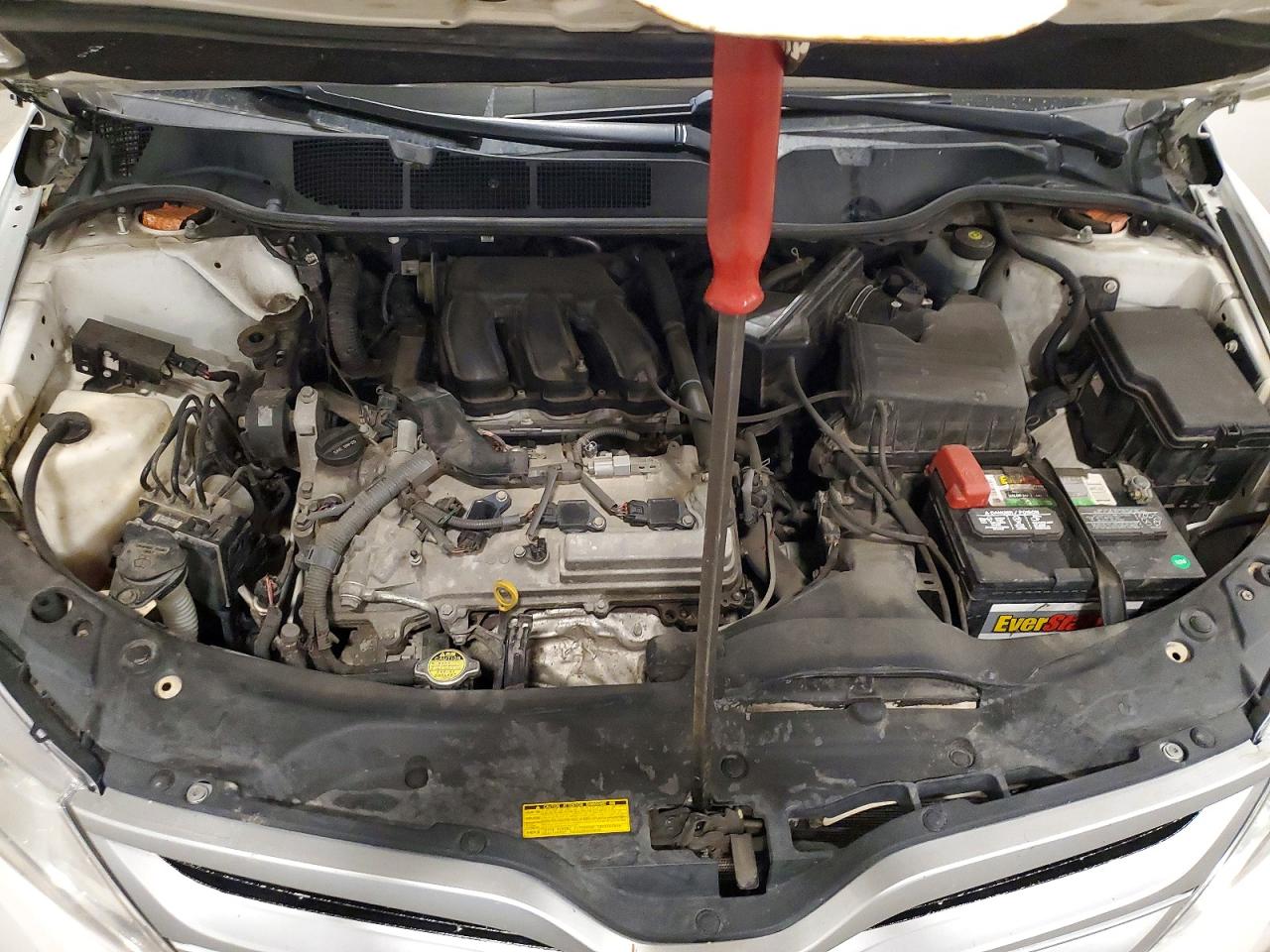 2013 Toyota Venza Xle White vin: 4T3BK3BB1DU093289