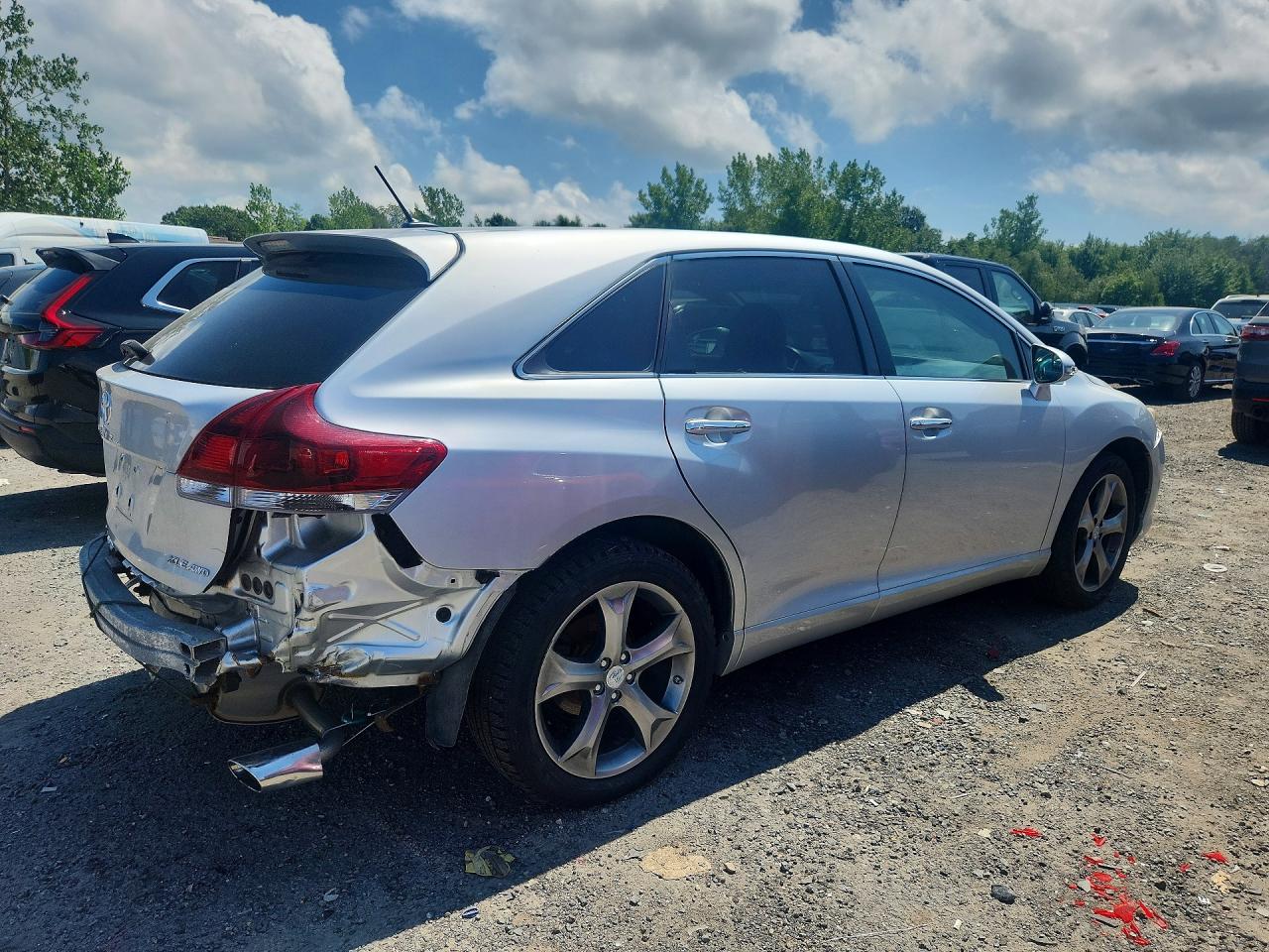 2014 Toyota Venza Xle Silver vin: 4T3BK3BB1EU096761