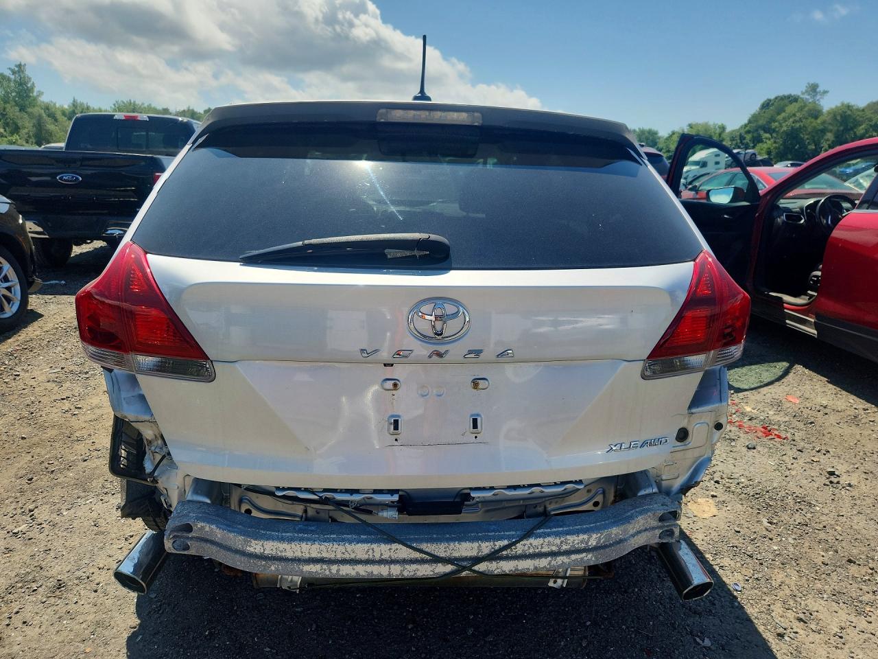 2014 Toyota Venza Xle Silver vin: 4T3BK3BB1EU096761