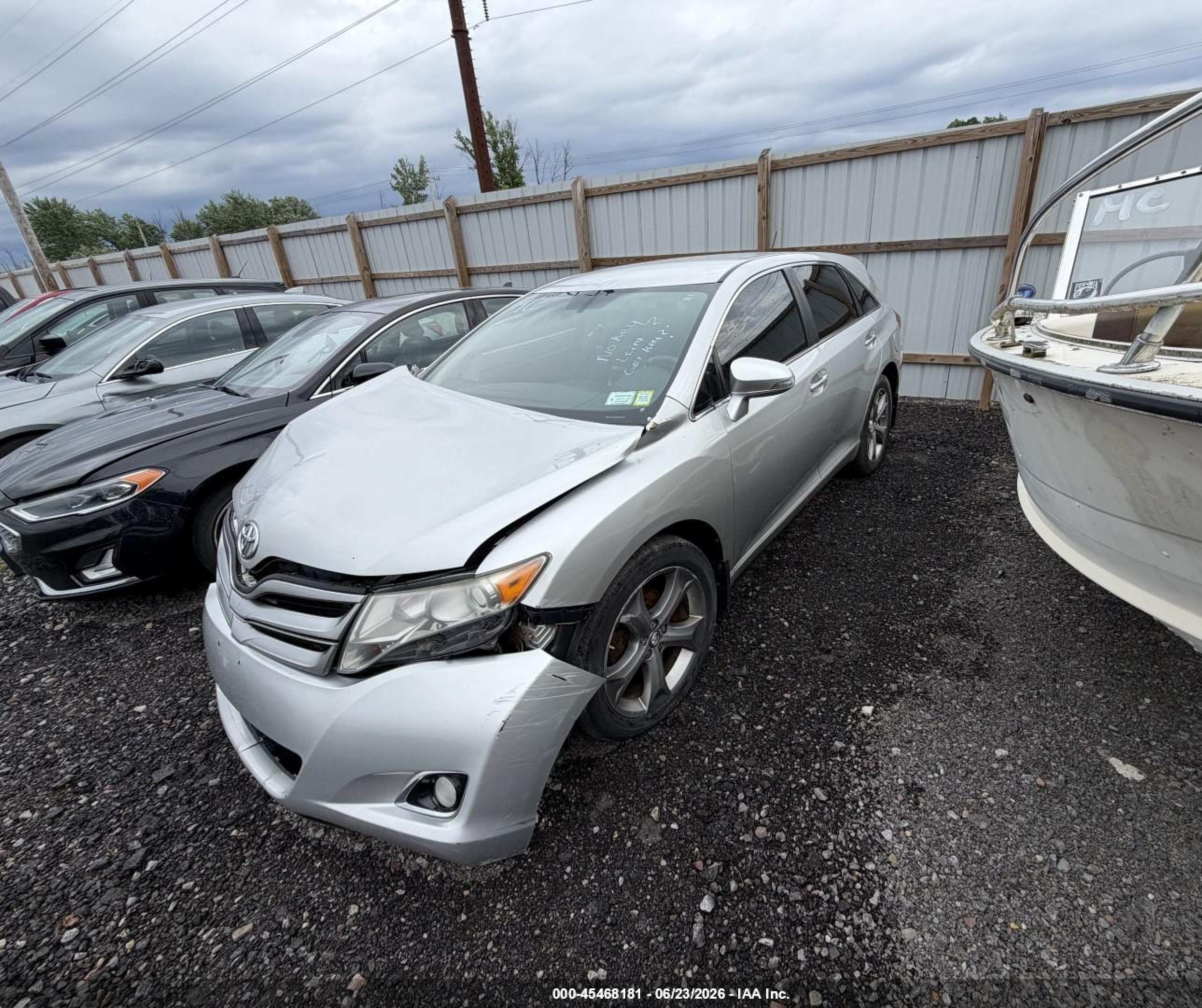 2014 Toyota Venza Xle V6 Silver vin: 4T3BK3BB1EU101151