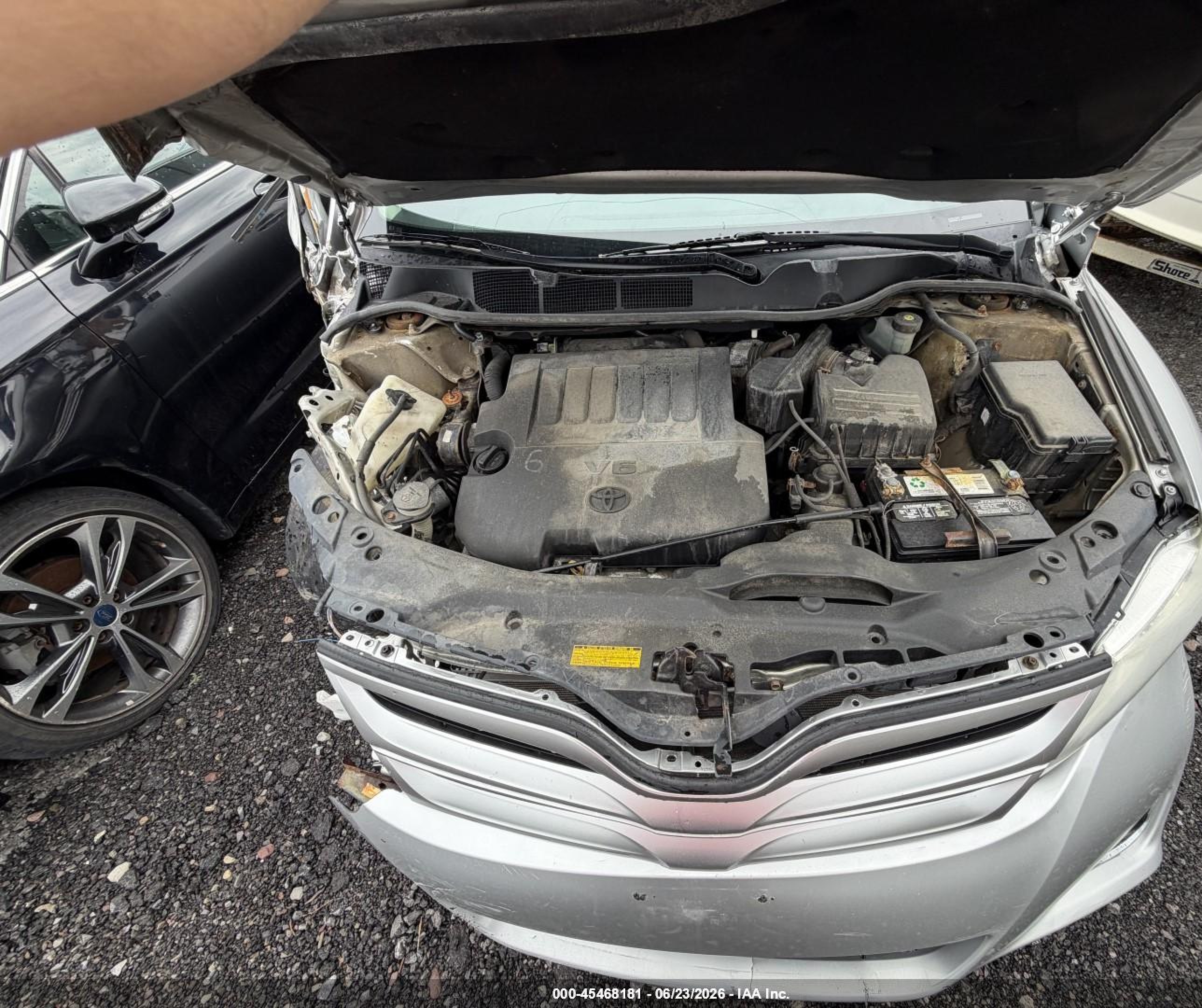2014 Toyota Venza Xle V6 Silver vin: 4T3BK3BB1EU101151