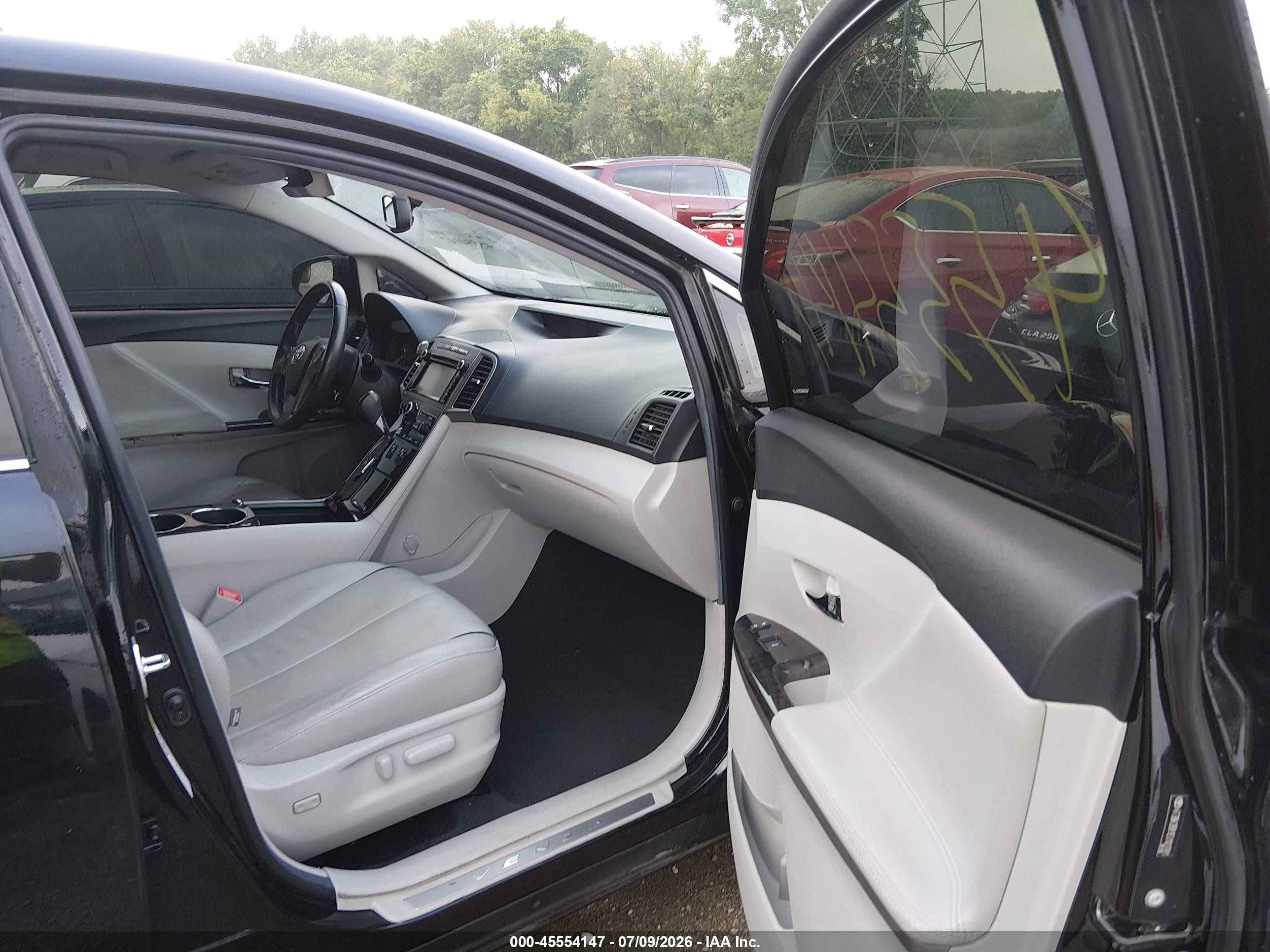 2014 Toyota Venza Xle V6 Черный vin: 4T3BK3BB1EU101781