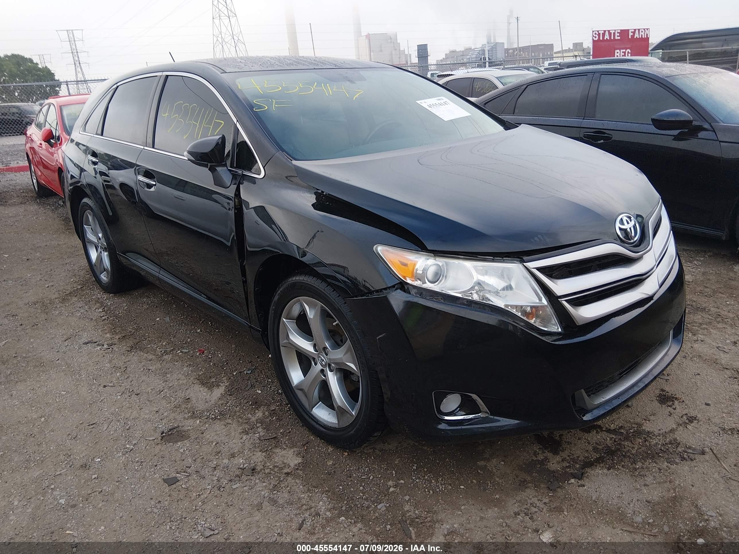 2014 Toyota Venza Xle V6 Черный vin: 4T3BK3BB1EU101781