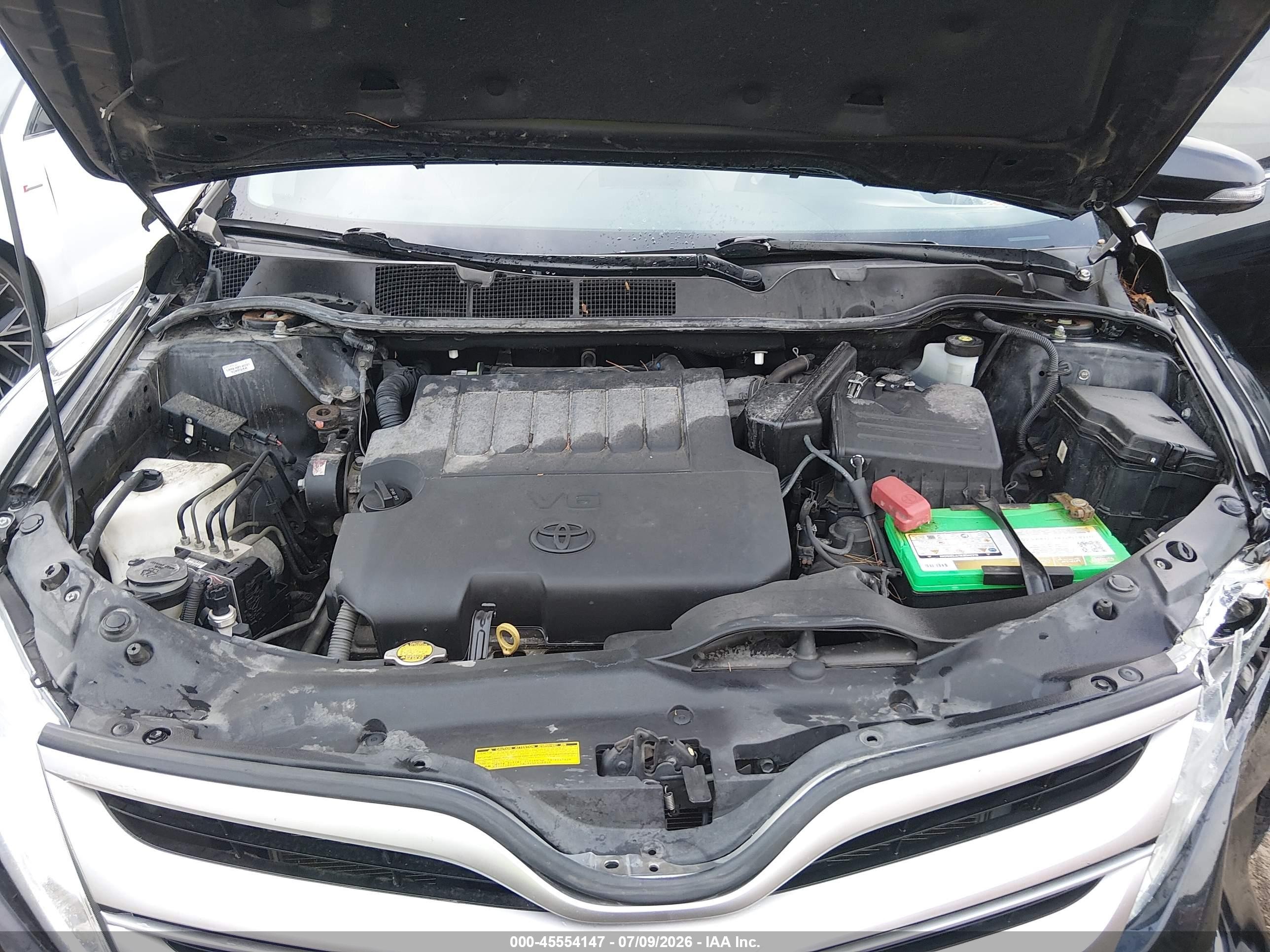 2014 Toyota Venza Xle V6 Черный vin: 4T3BK3BB1EU101781