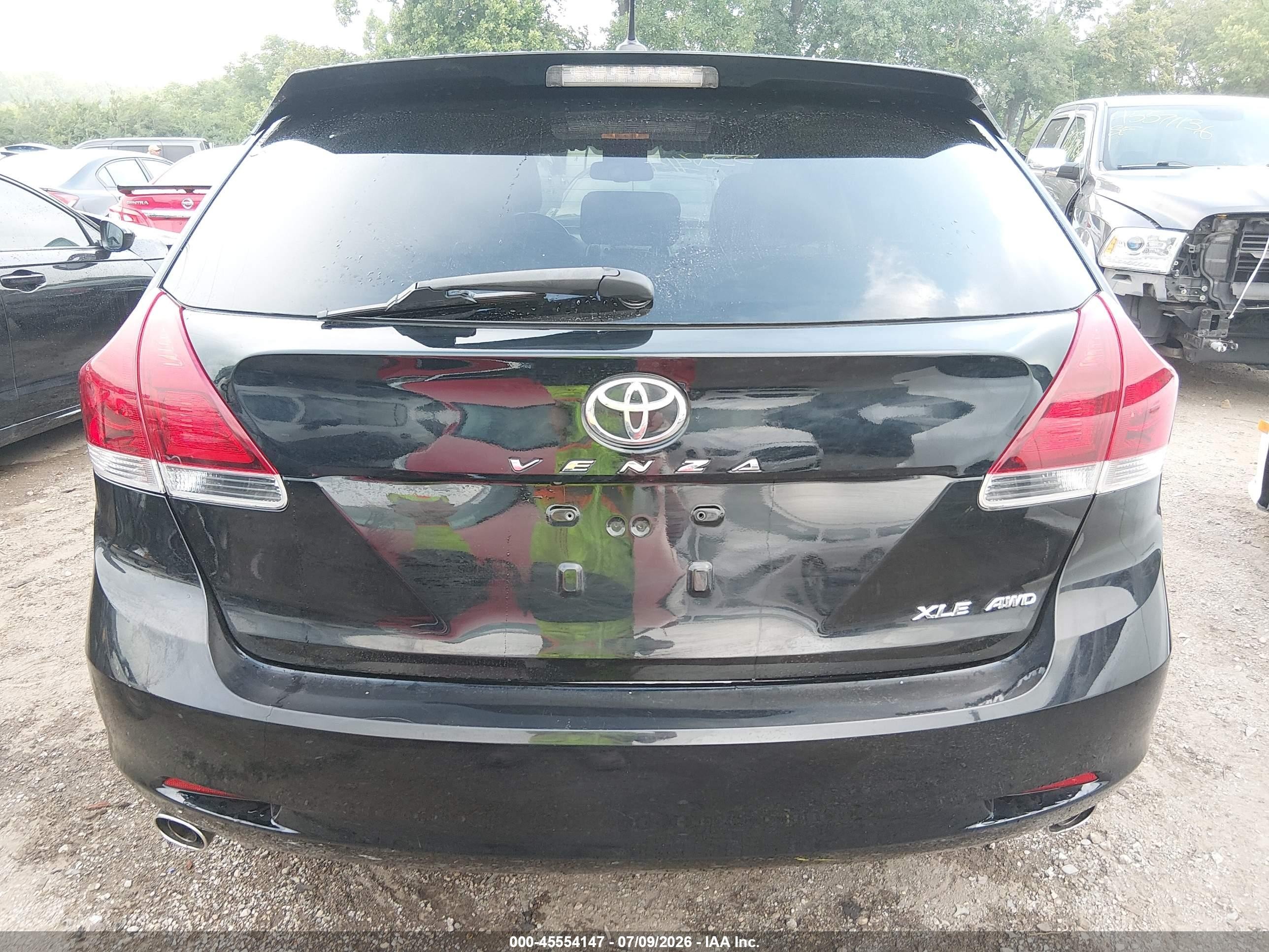 2014 Toyota Venza Xle V6 Черный vin: 4T3BK3BB1EU101781