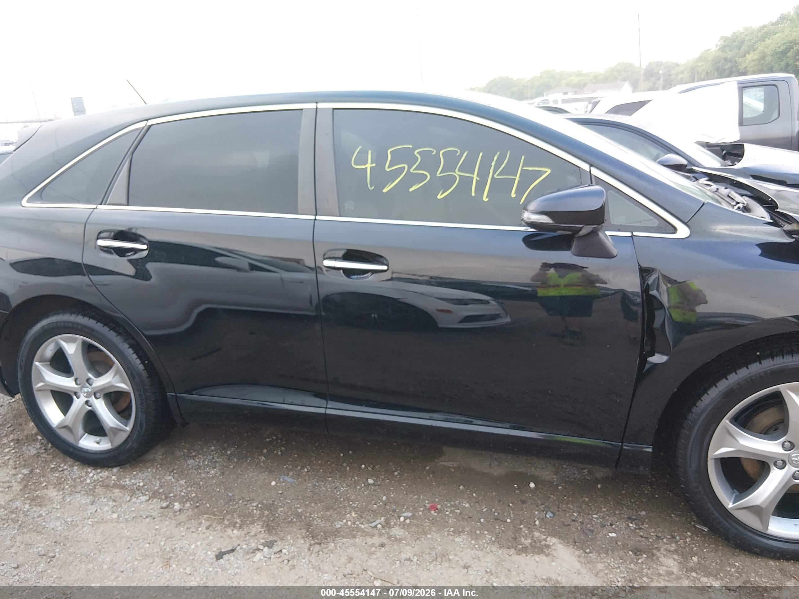 2014 Toyota Venza Xle V6 Черный vin: 4T3BK3BB1EU101781
