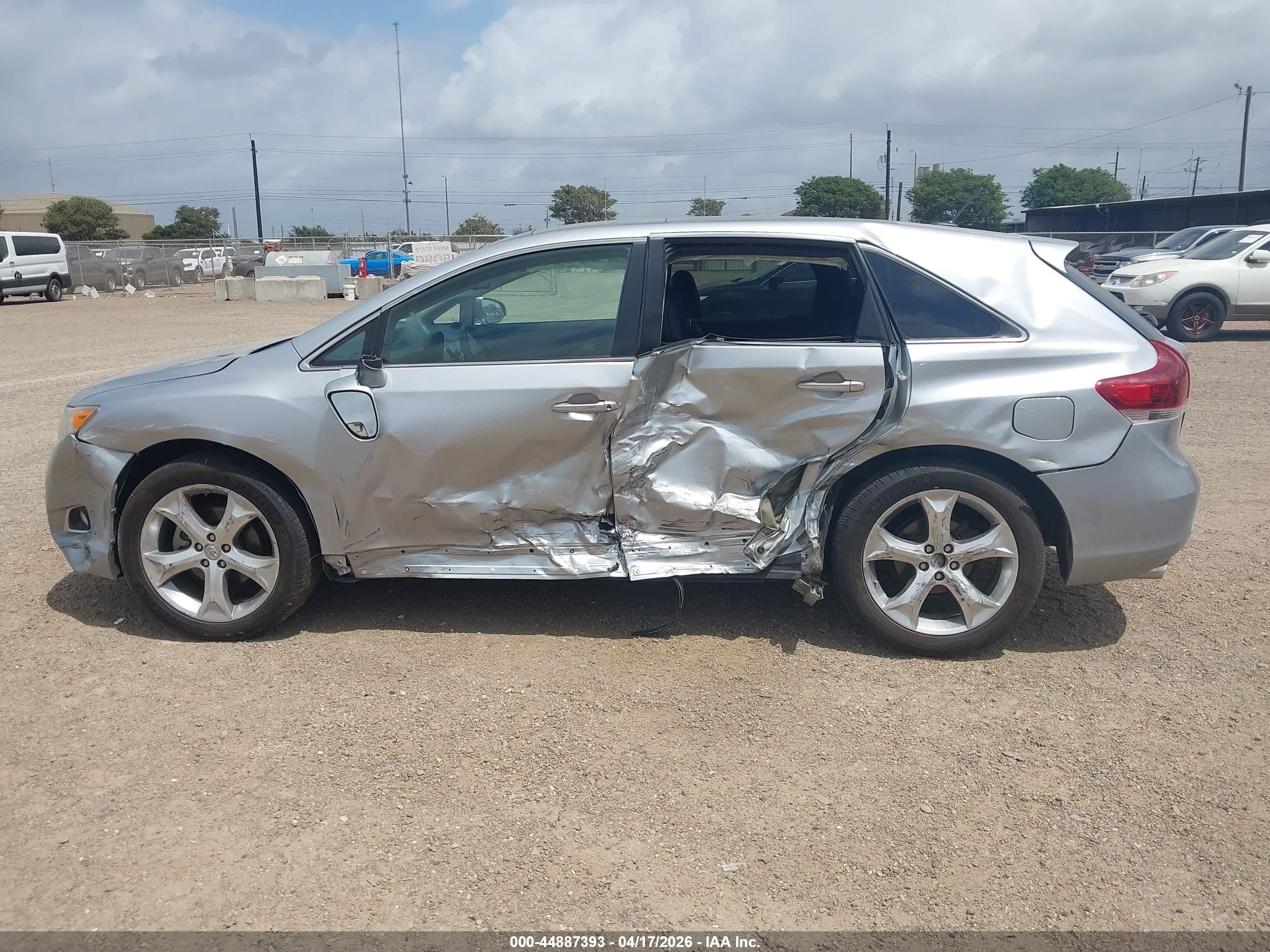 2015 Toyota Venza Xle V6 Silver vin: 4T3BK3BB1FU109817