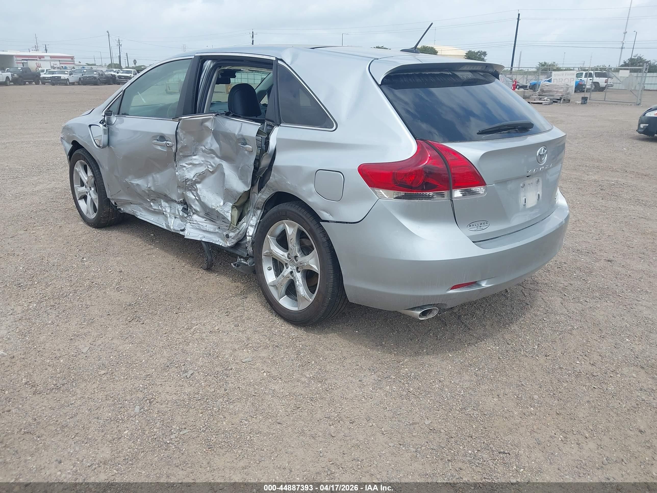 2015 Toyota Venza Xle V6 Silver vin: 4T3BK3BB1FU109817