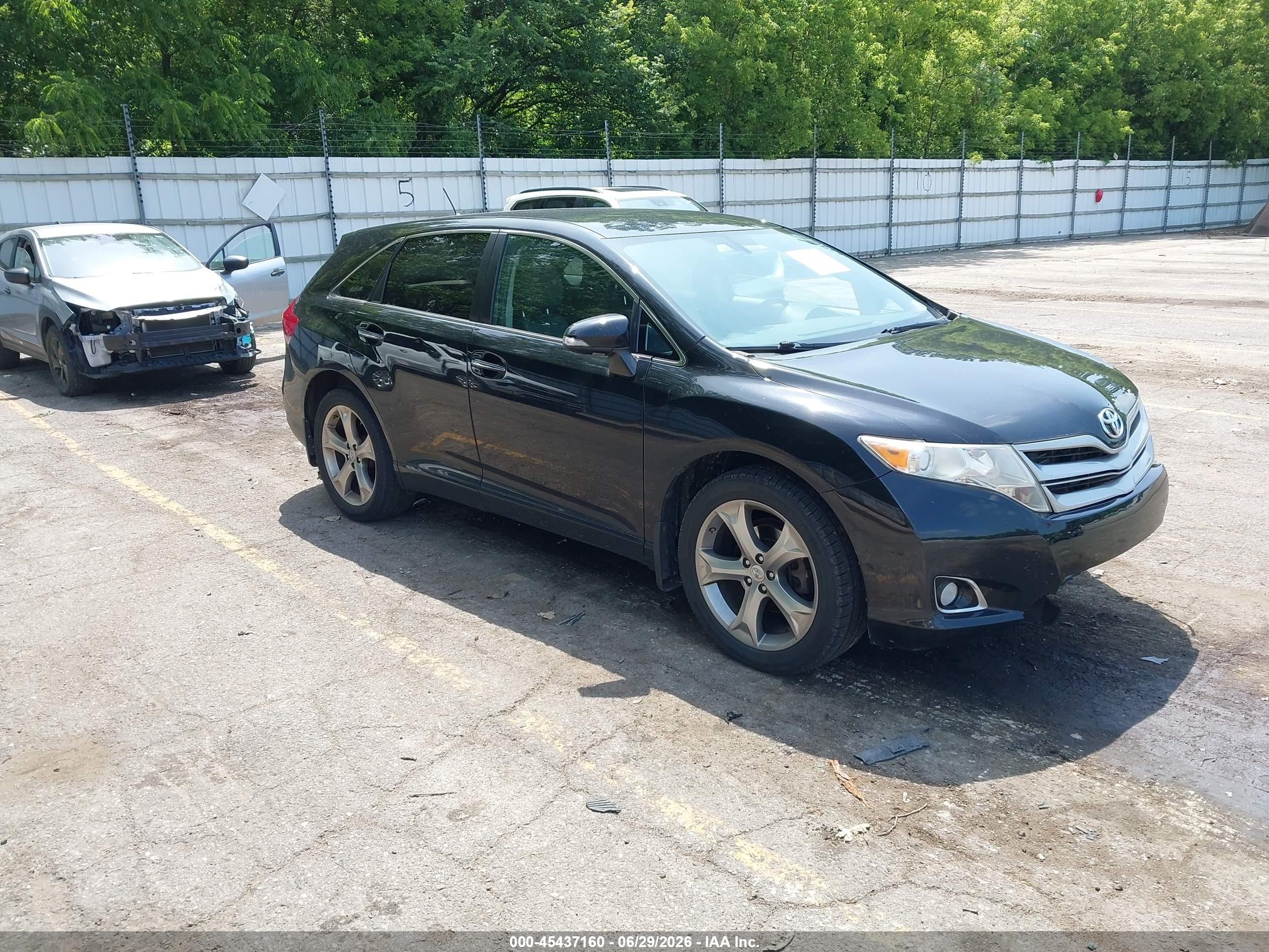 2015 Toyota Venza Xle V6 Черный vin: 4T3BK3BB1FU116542