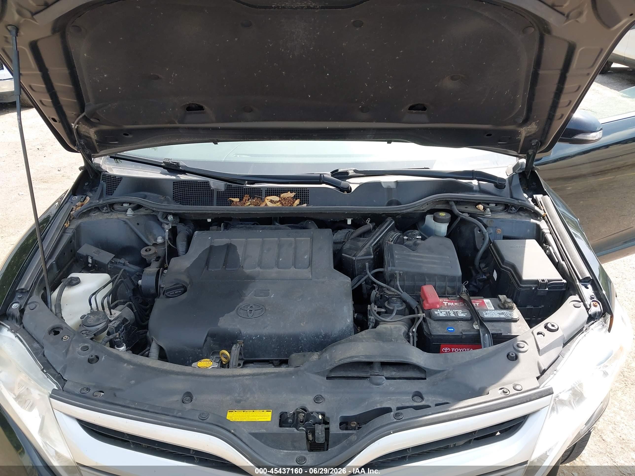 2015 Toyota Venza Xle V6 Черный vin: 4T3BK3BB1FU116542