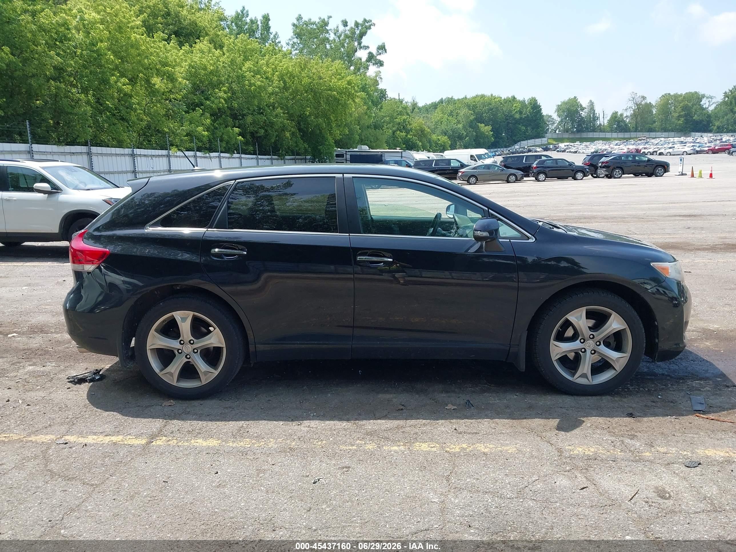 2015 Toyota Venza Xle V6 Черный vin: 4T3BK3BB1FU116542