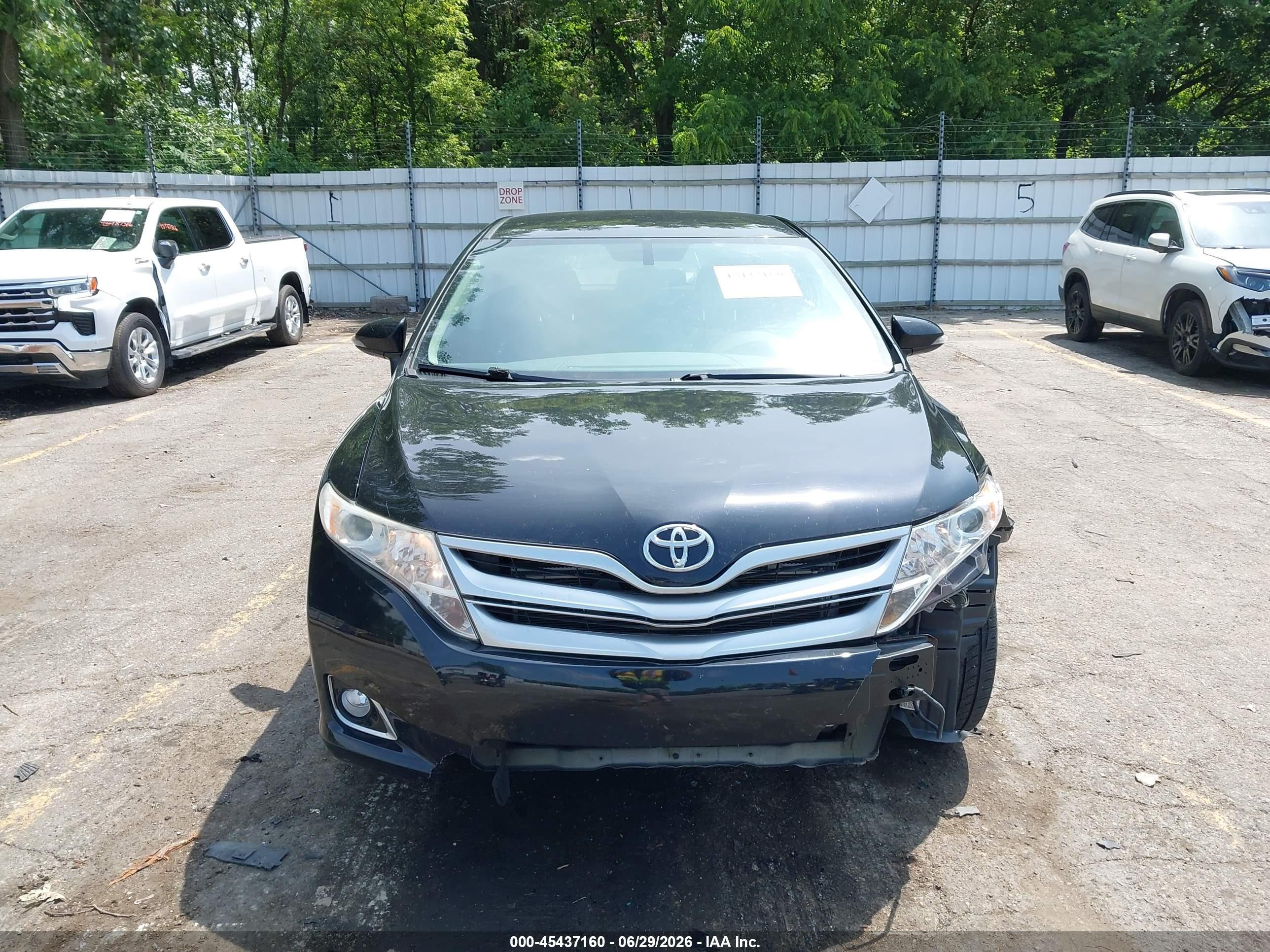 2015 Toyota Venza Xle V6 Черный vin: 4T3BK3BB1FU116542