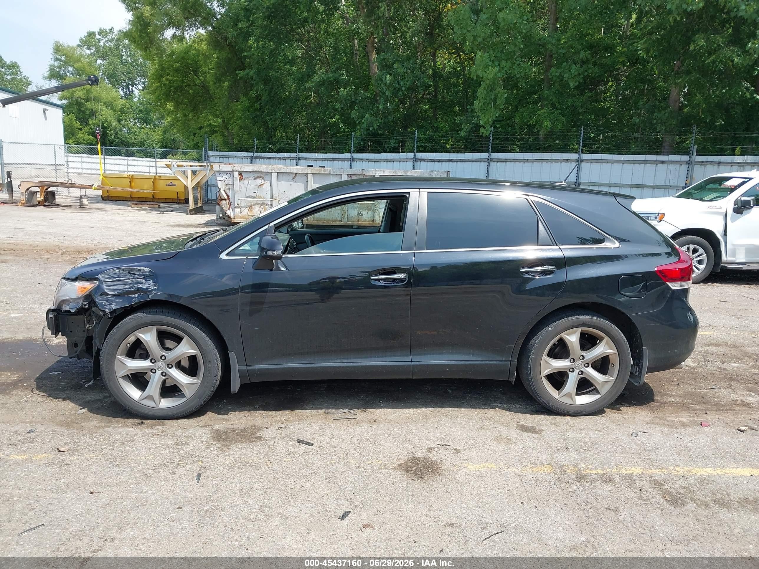 2015 Toyota Venza Xle V6 Черный vin: 4T3BK3BB1FU116542