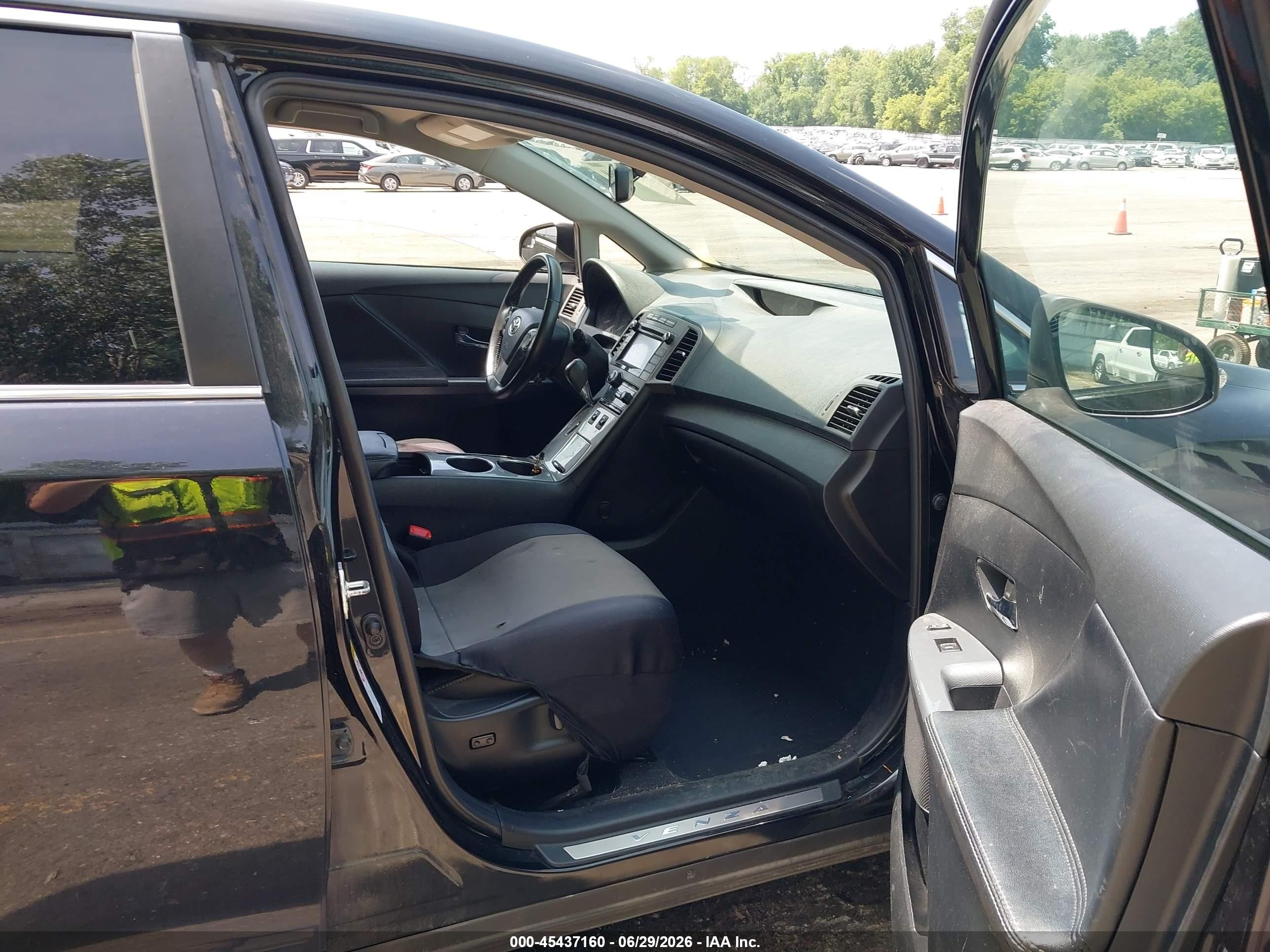 2015 Toyota Venza Xle V6 Черный vin: 4T3BK3BB1FU116542
