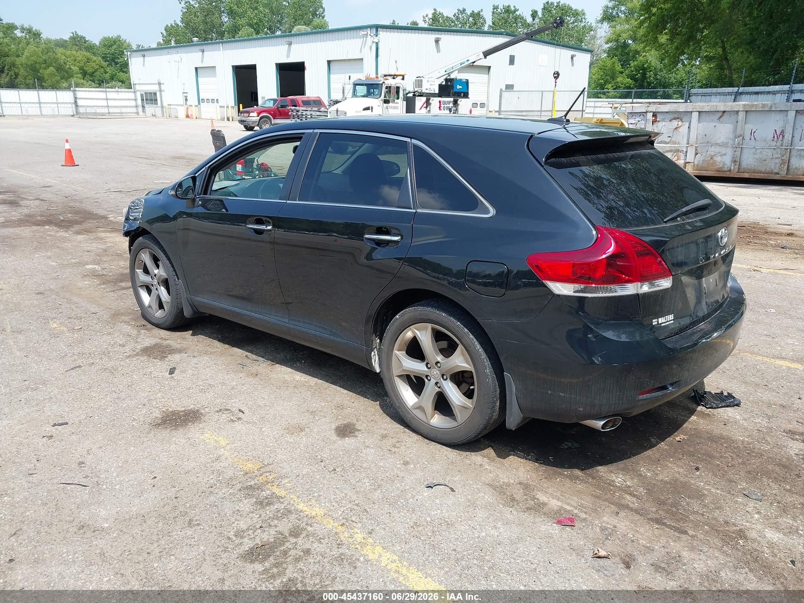 2015 Toyota Venza Xle V6 Черный vin: 4T3BK3BB1FU116542