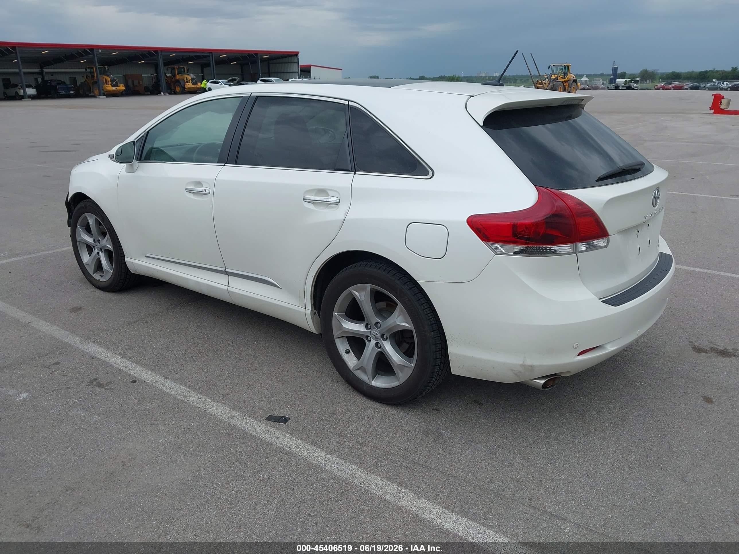 2015 Toyota Venza Limited V6 White vin: 4T3BK3BB1FU120509