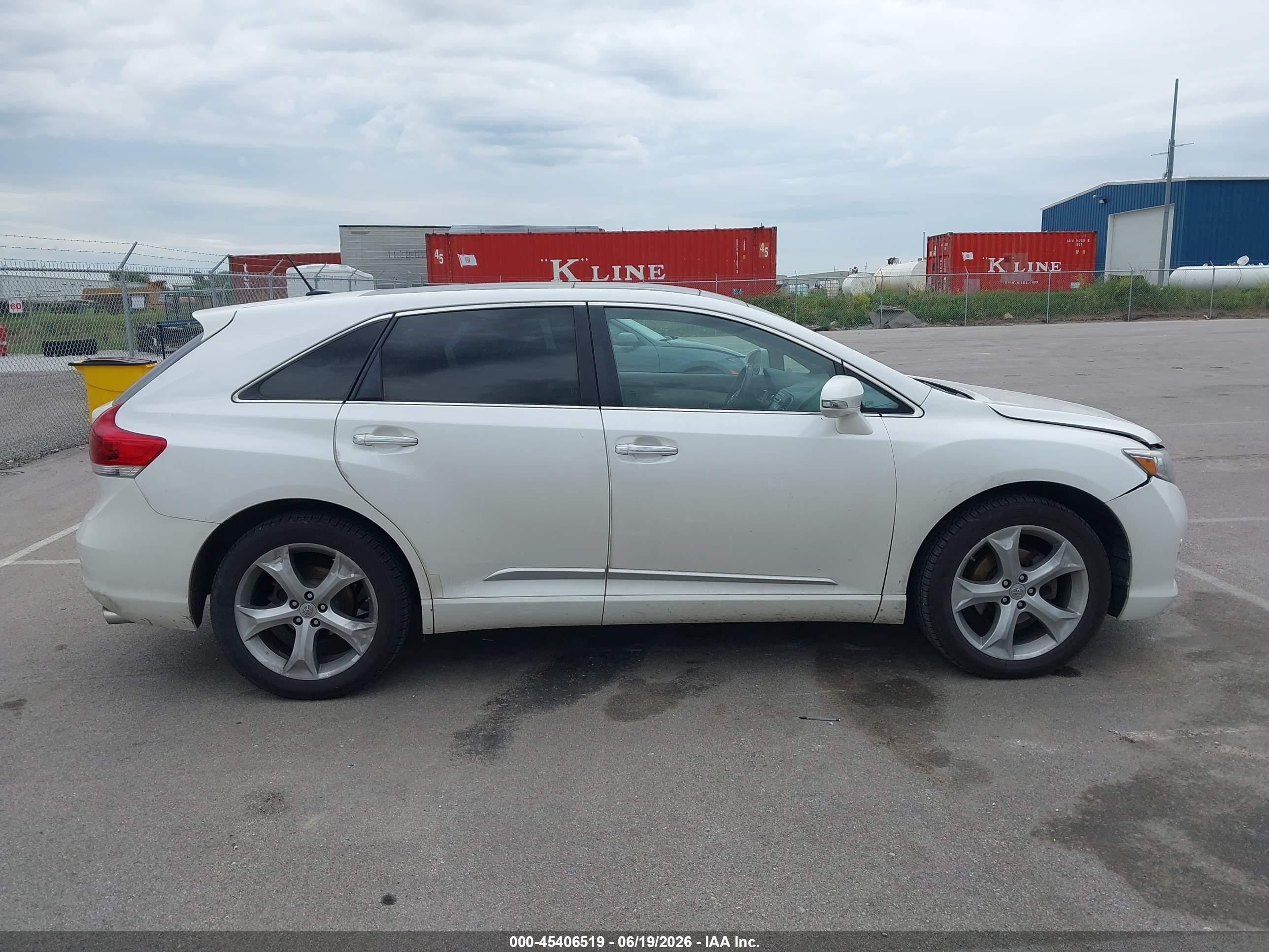 2015 Toyota Venza Limited V6 White vin: 4T3BK3BB1FU120509