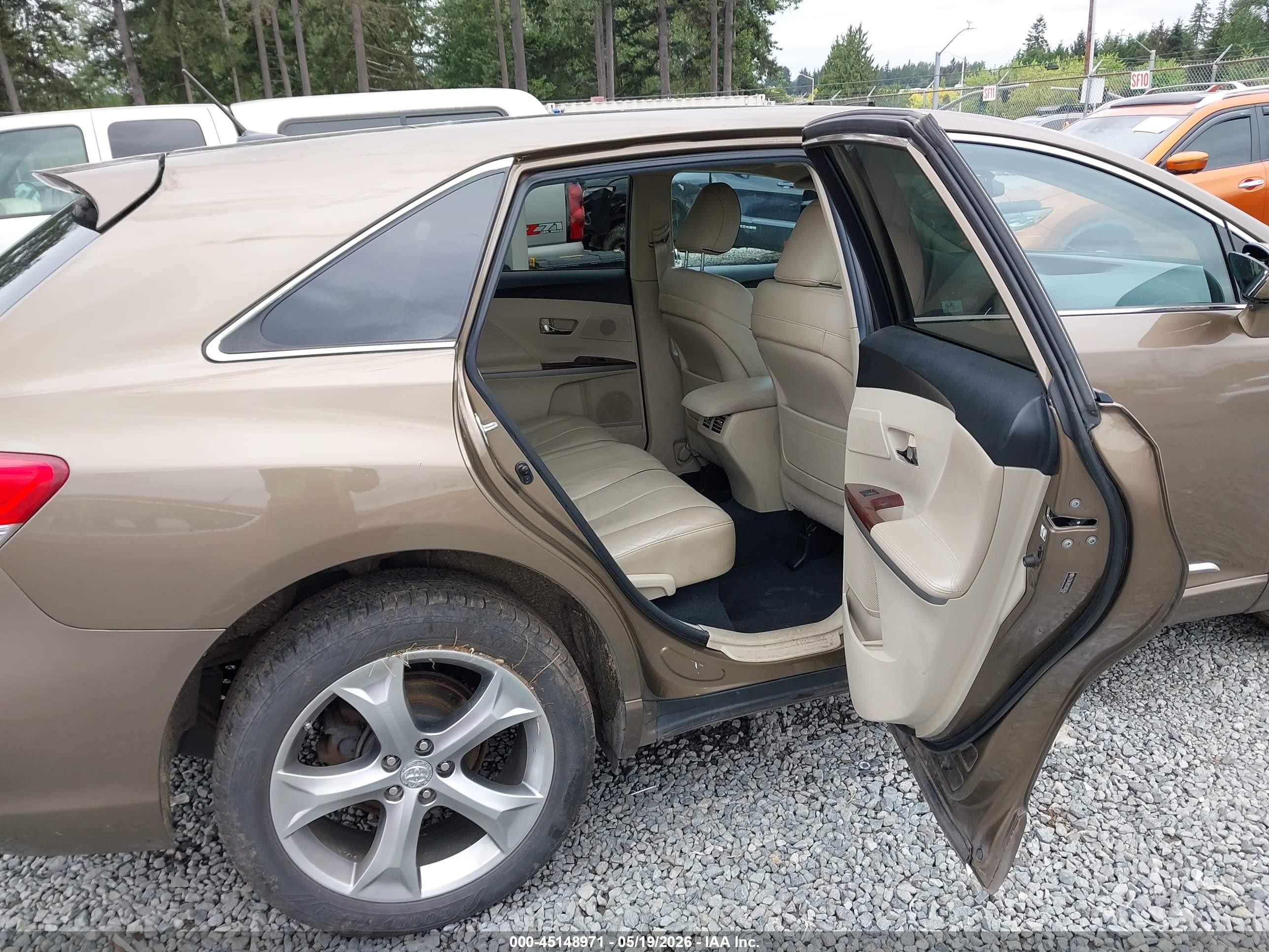 2012 Toyota Venza Limited V6 Brown vin: 4T3BK3BB2CU067864