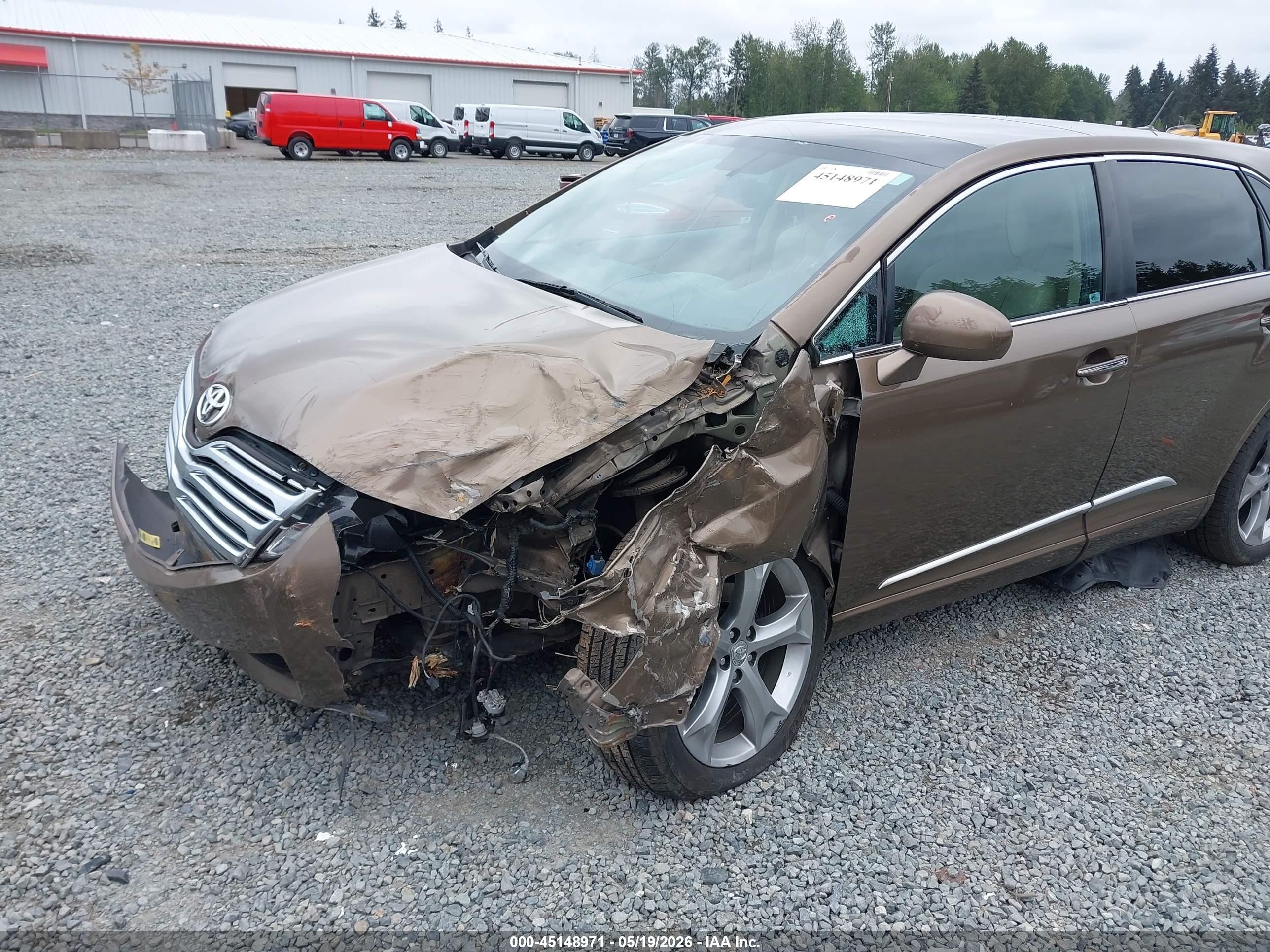 2012 Toyota Venza Limited V6 Brown vin: 4T3BK3BB2CU067864