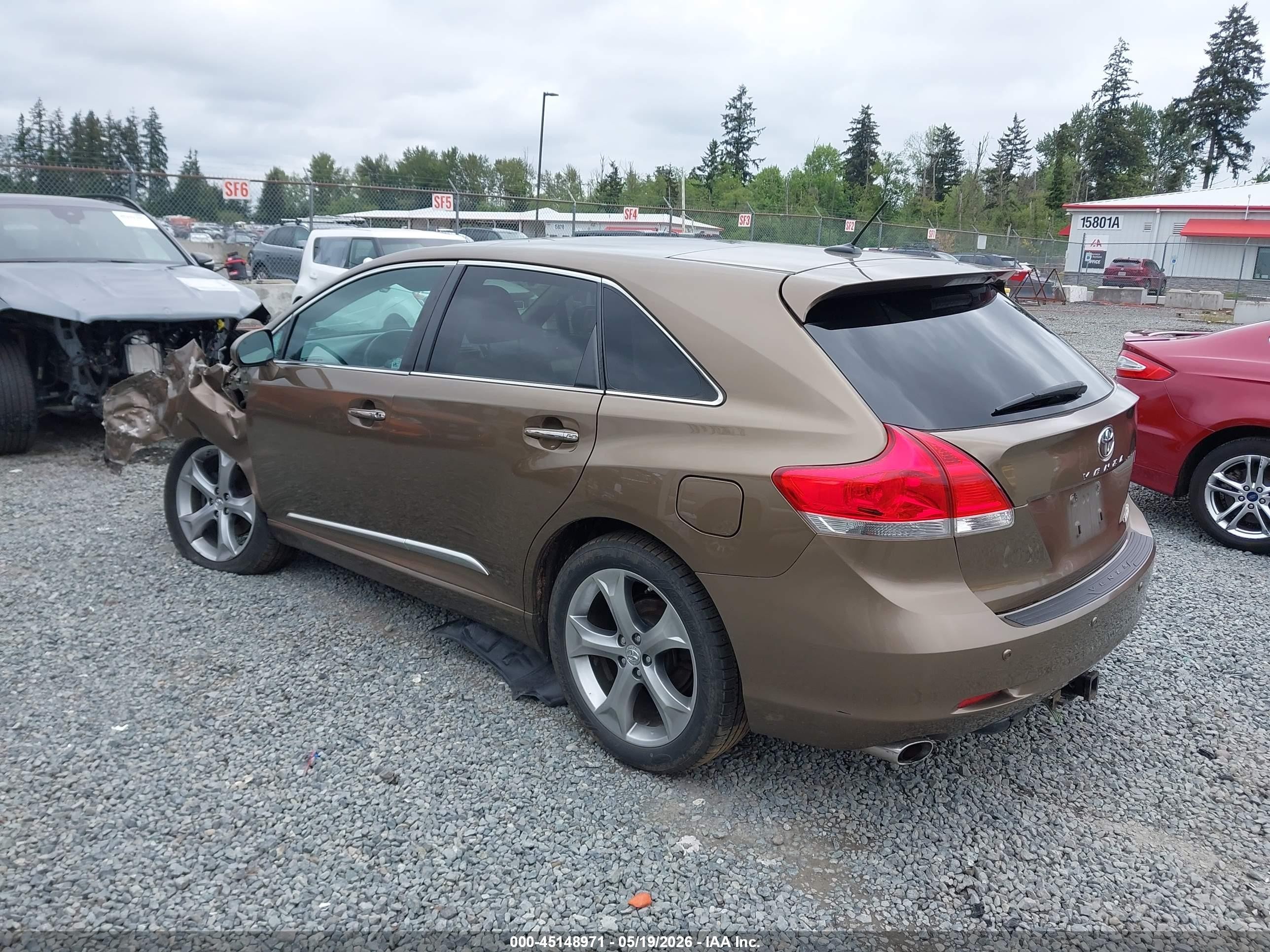 2012 Toyota Venza Limited V6 Brown vin: 4T3BK3BB2CU067864