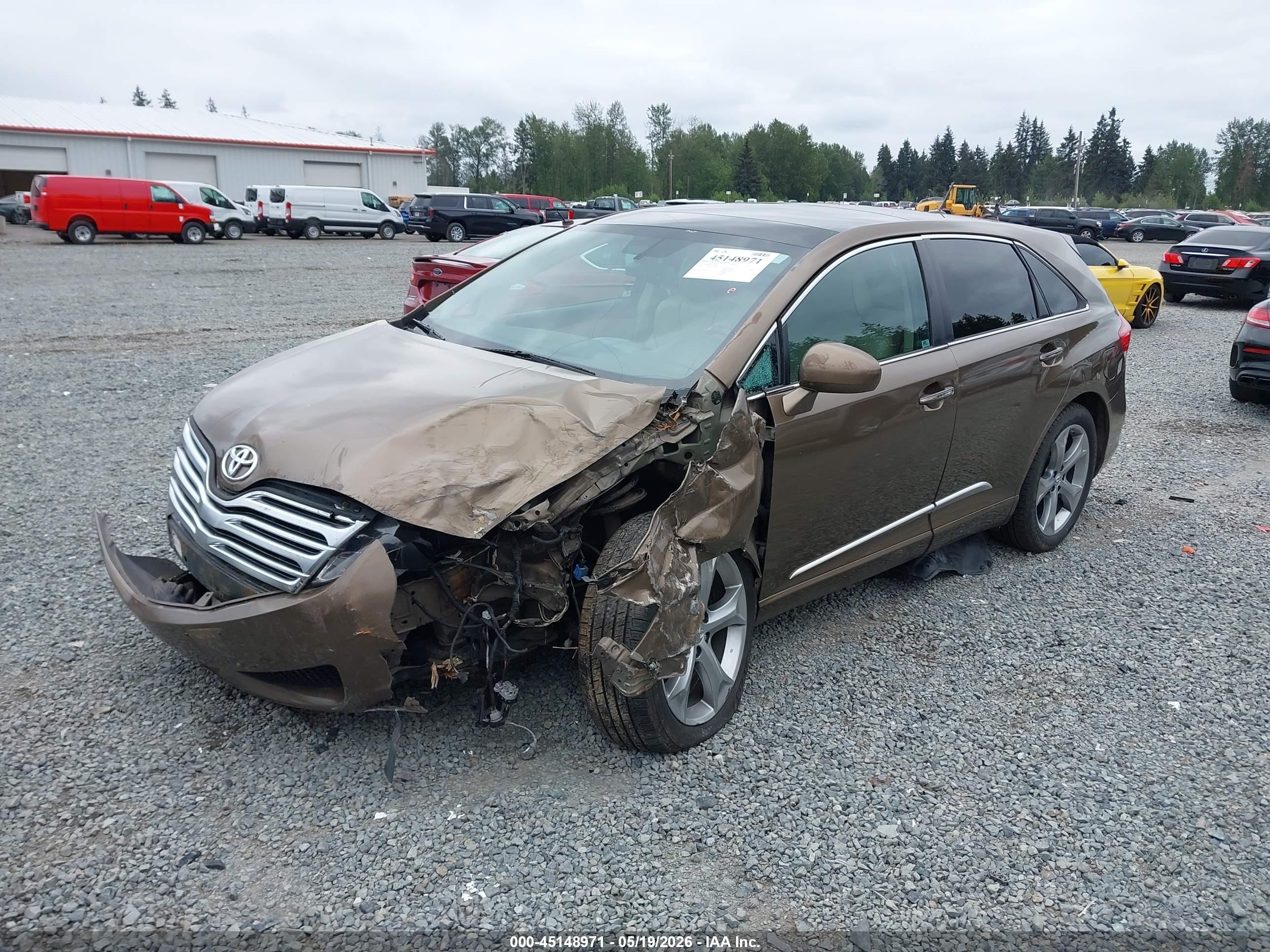 2012 Toyota Venza Limited V6 Brown vin: 4T3BK3BB2CU067864