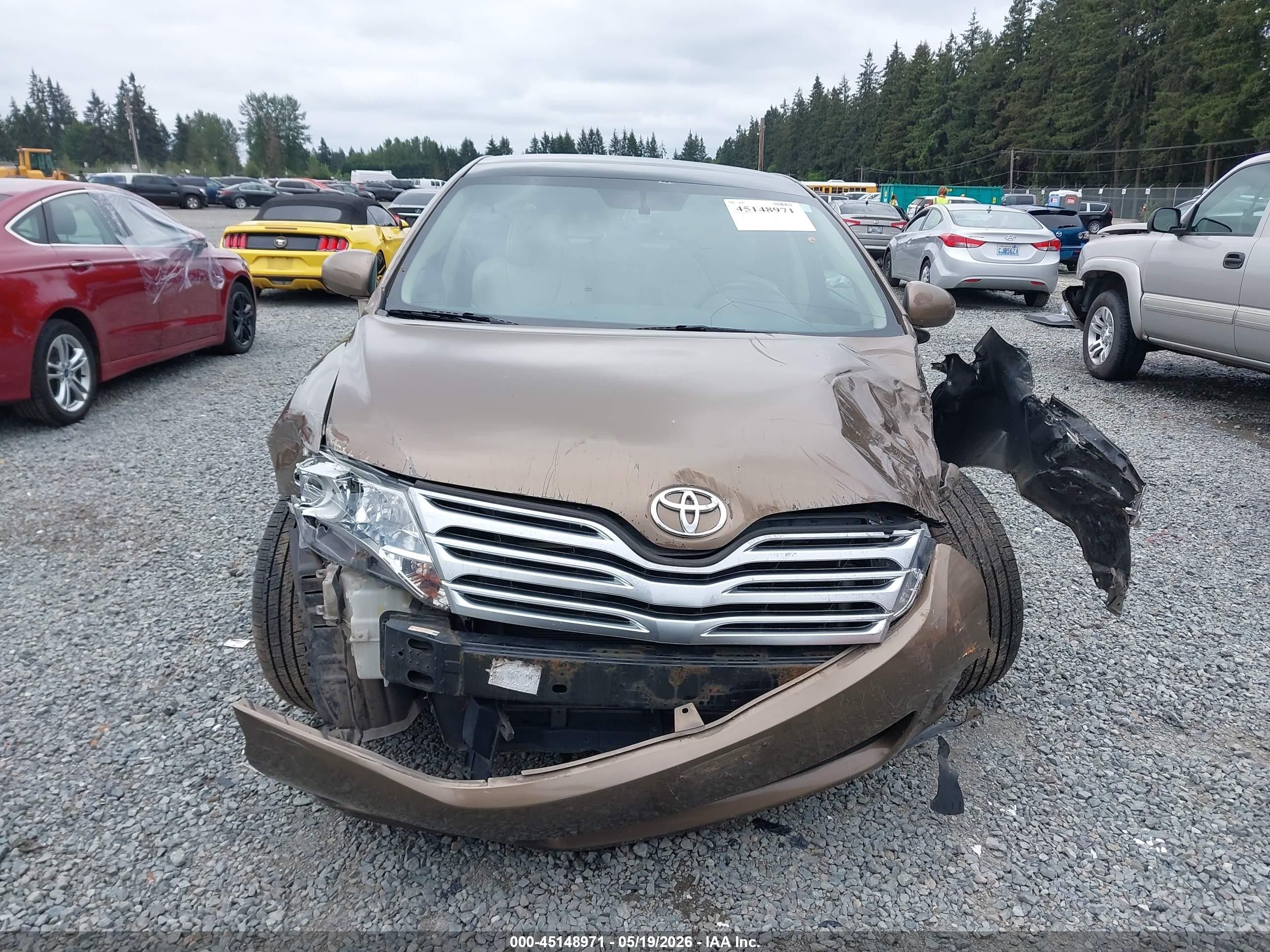 2012 Toyota Venza Limited V6 Brown vin: 4T3BK3BB2CU067864