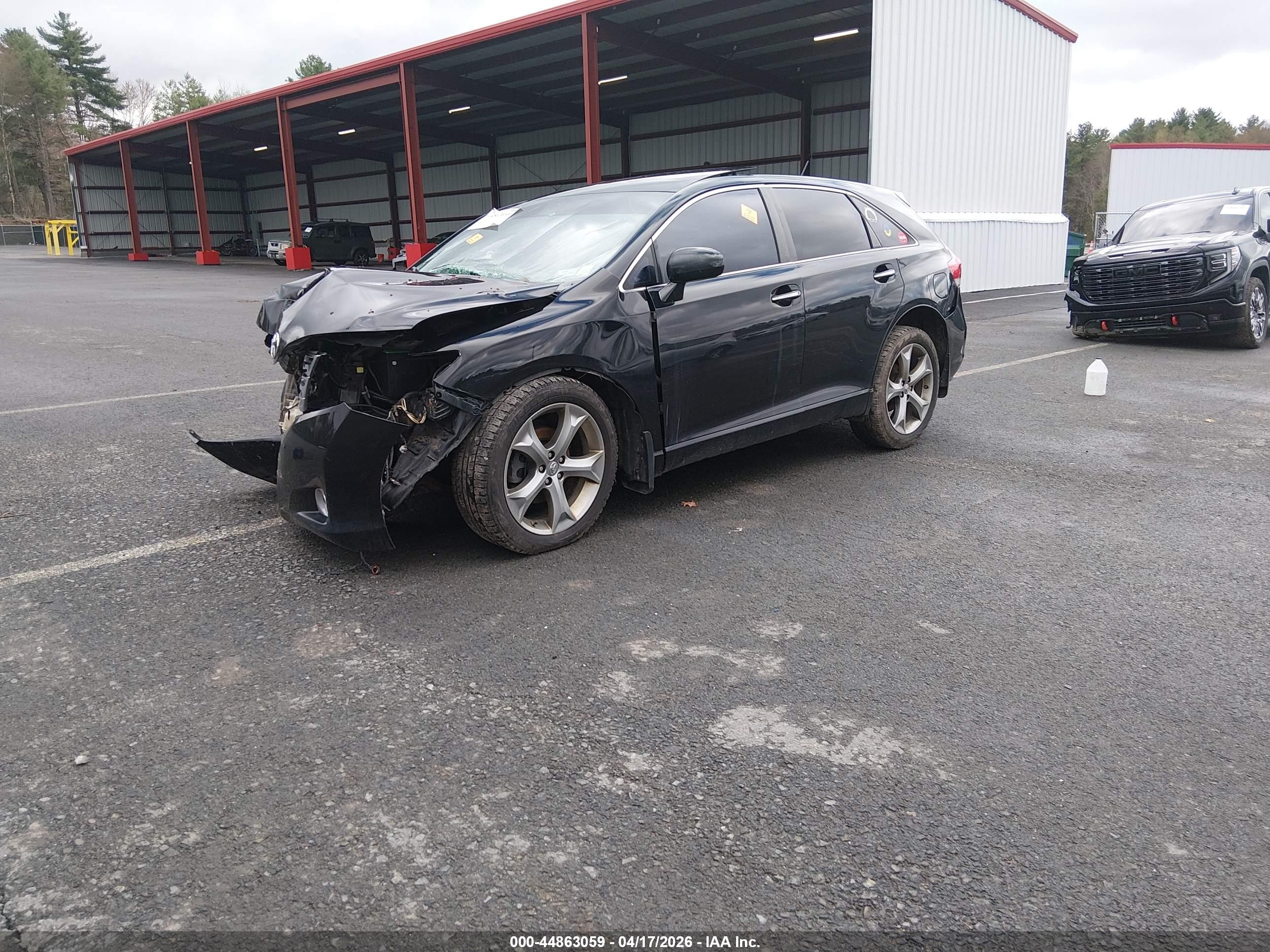 2012 Toyota Venza Limited V6 Black vin: 4T3BK3BB2CU072482