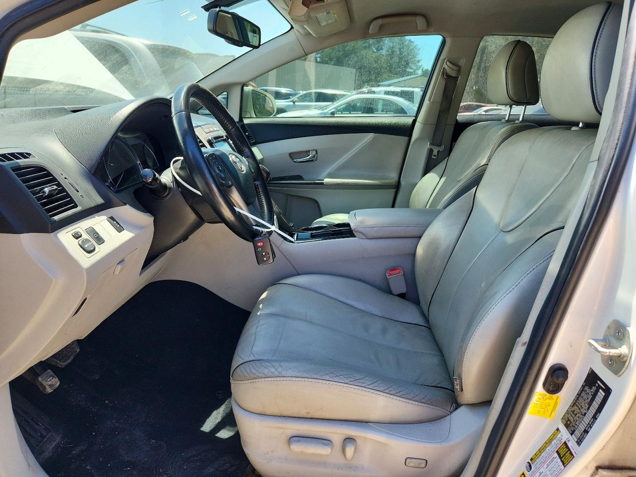 2013 Toyota Venza Xle White vin: 4T3BK3BB2DU094516
