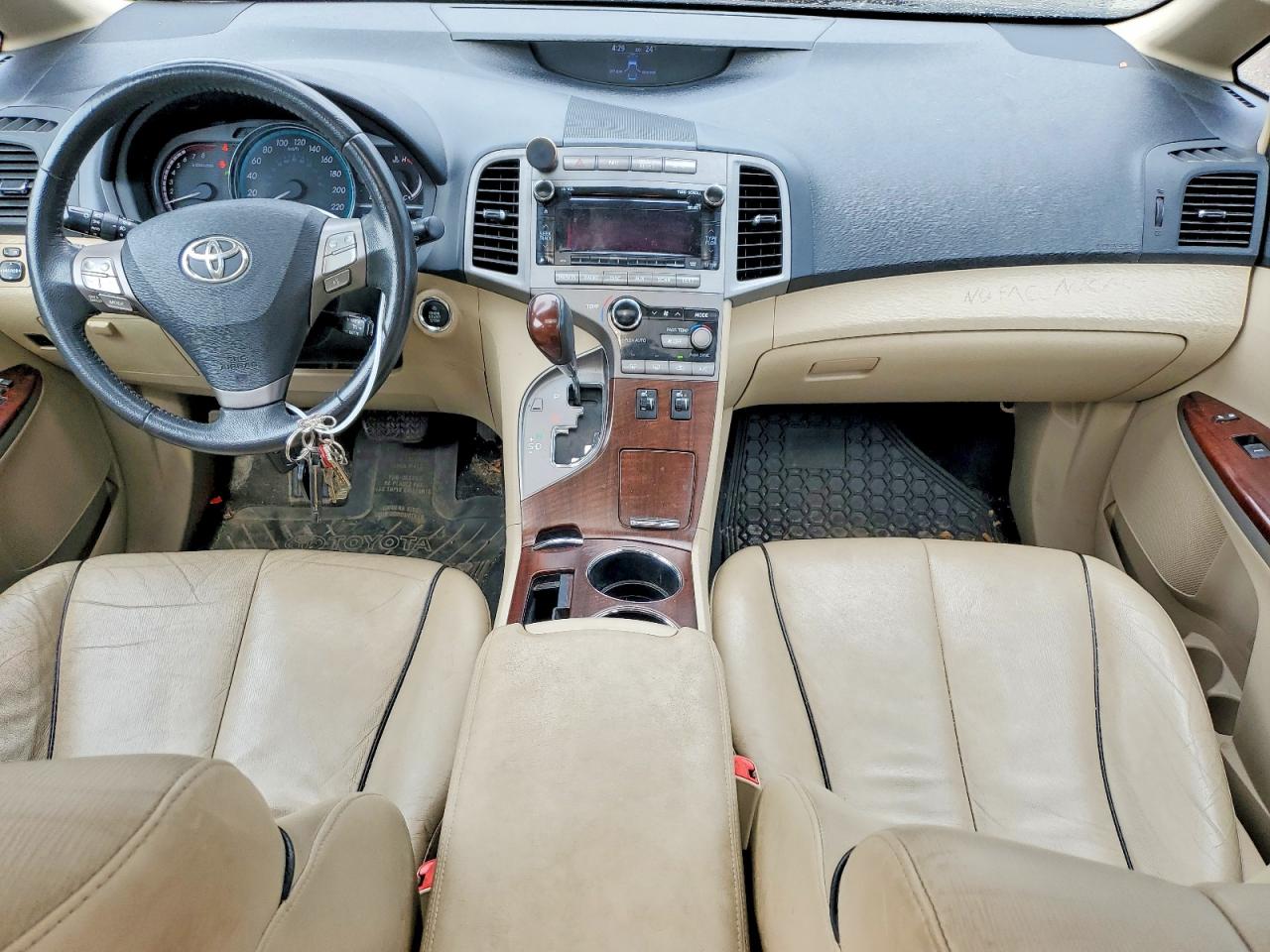 2010 Toyota Venza Awd V6 Коричневый vin: 4T3BK3BB3AU032053