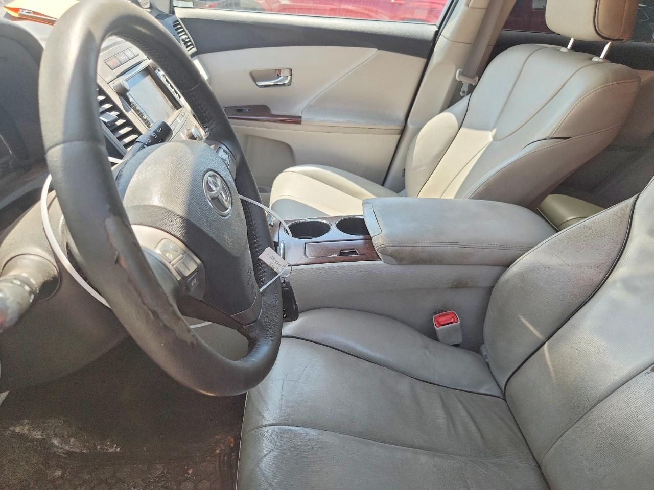 2010 Toyota Venza Awd V6 White vin: 4T3BK3BB3AU032859
