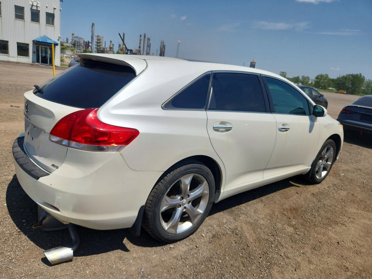 2010 Toyota Venza Awd V6 White vin: 4T3BK3BB3AU032859