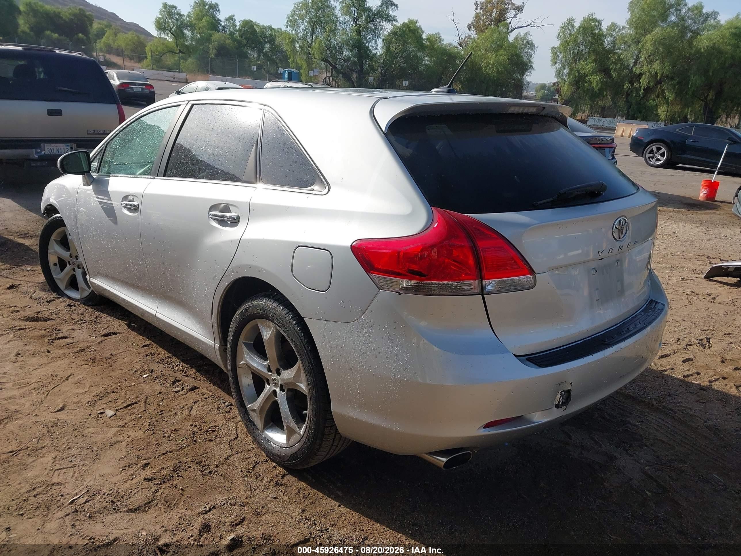 2010 Toyota Venza Base V6 Silver vin: 4T3BK3BB3AU033266