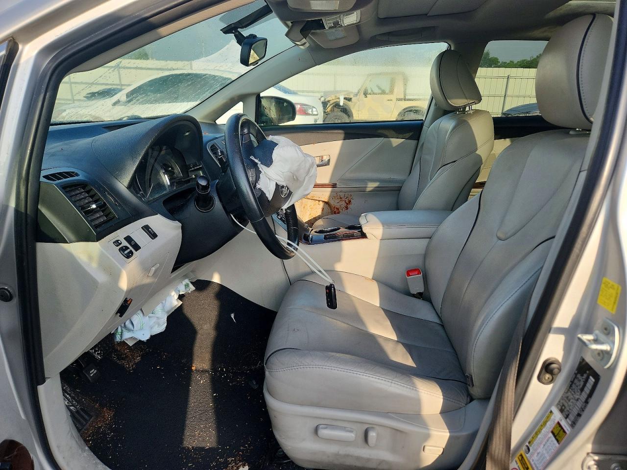 2010 Toyota Venza Awd V6 Silver vin: 4T3BK3BB3AU038385