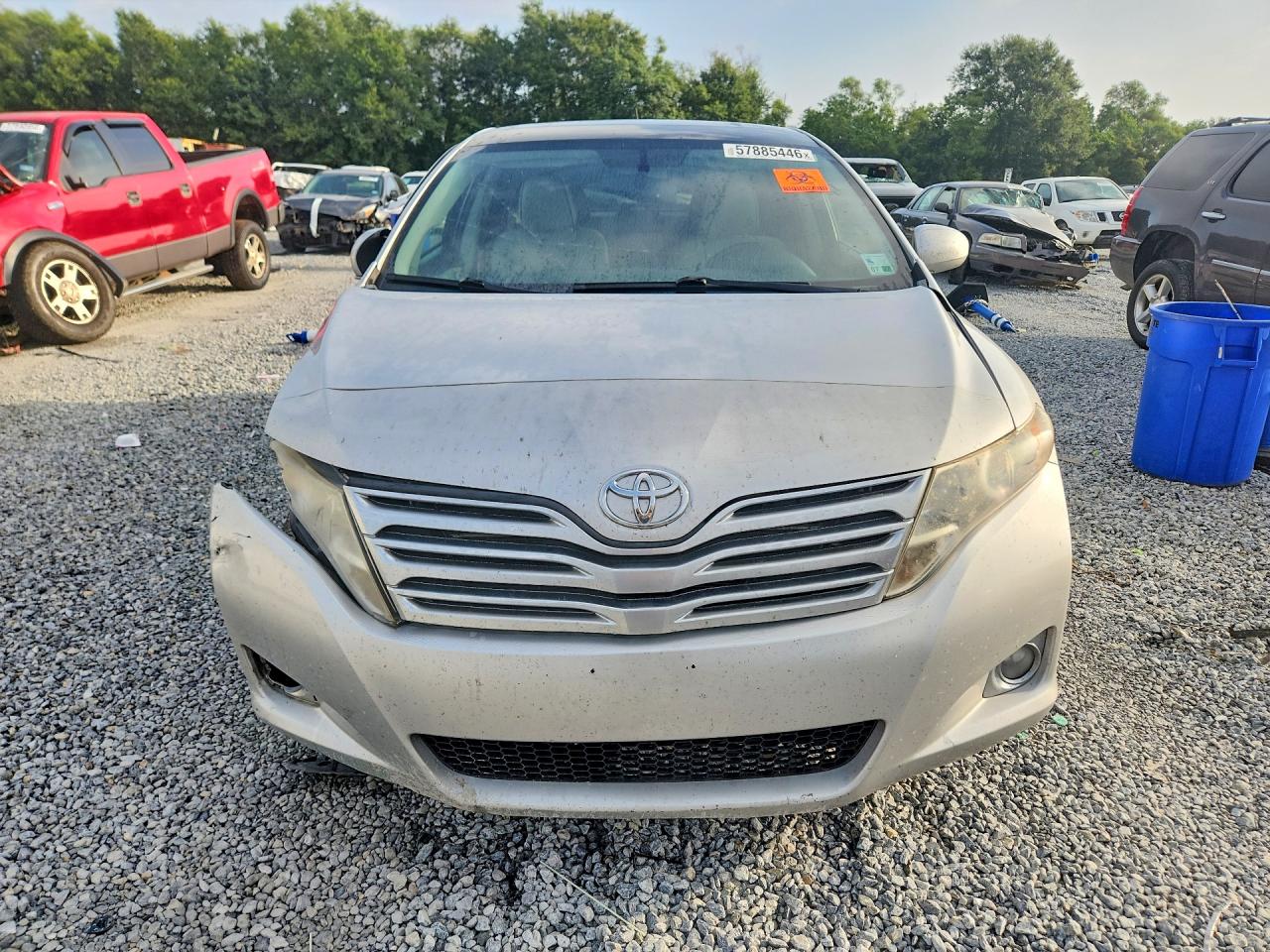2010 Toyota Venza Awd V6 Silver vin: 4T3BK3BB3AU038385