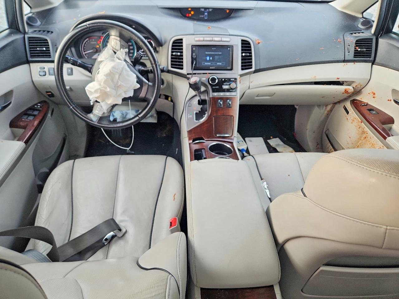2010 Toyota Venza Awd V6 Silver vin: 4T3BK3BB3AU038385