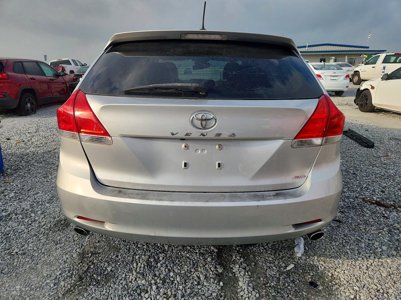 2010 Toyota Venza Awd V6 Silver vin: 4T3BK3BB3AU038385