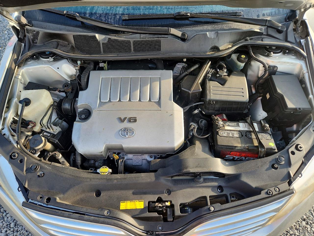 2010 Toyota Venza Awd V6 Silver vin: 4T3BK3BB3AU038385