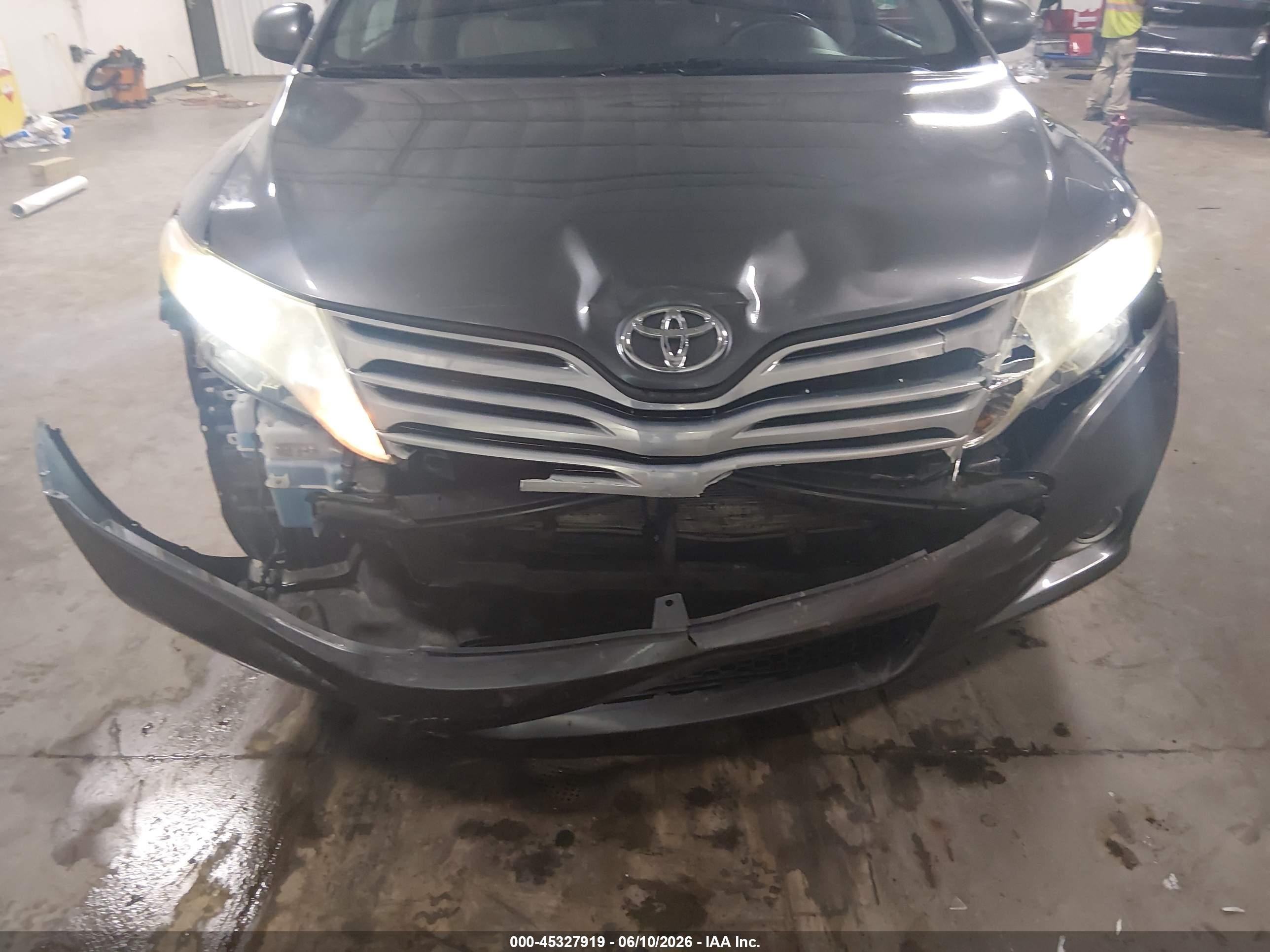 2010 Toyota Venza Base V6 Gray vin: 4T3BK3BB3AU040248