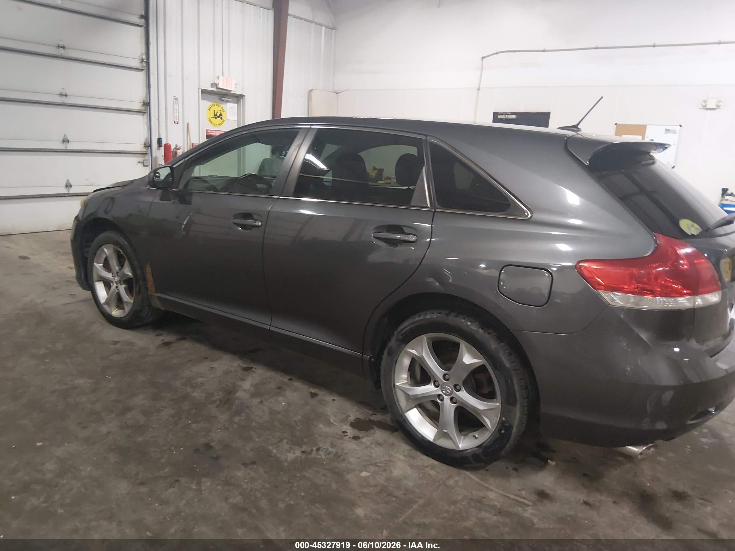 2010 Toyota Venza Base V6 Gray vin: 4T3BK3BB3AU040248