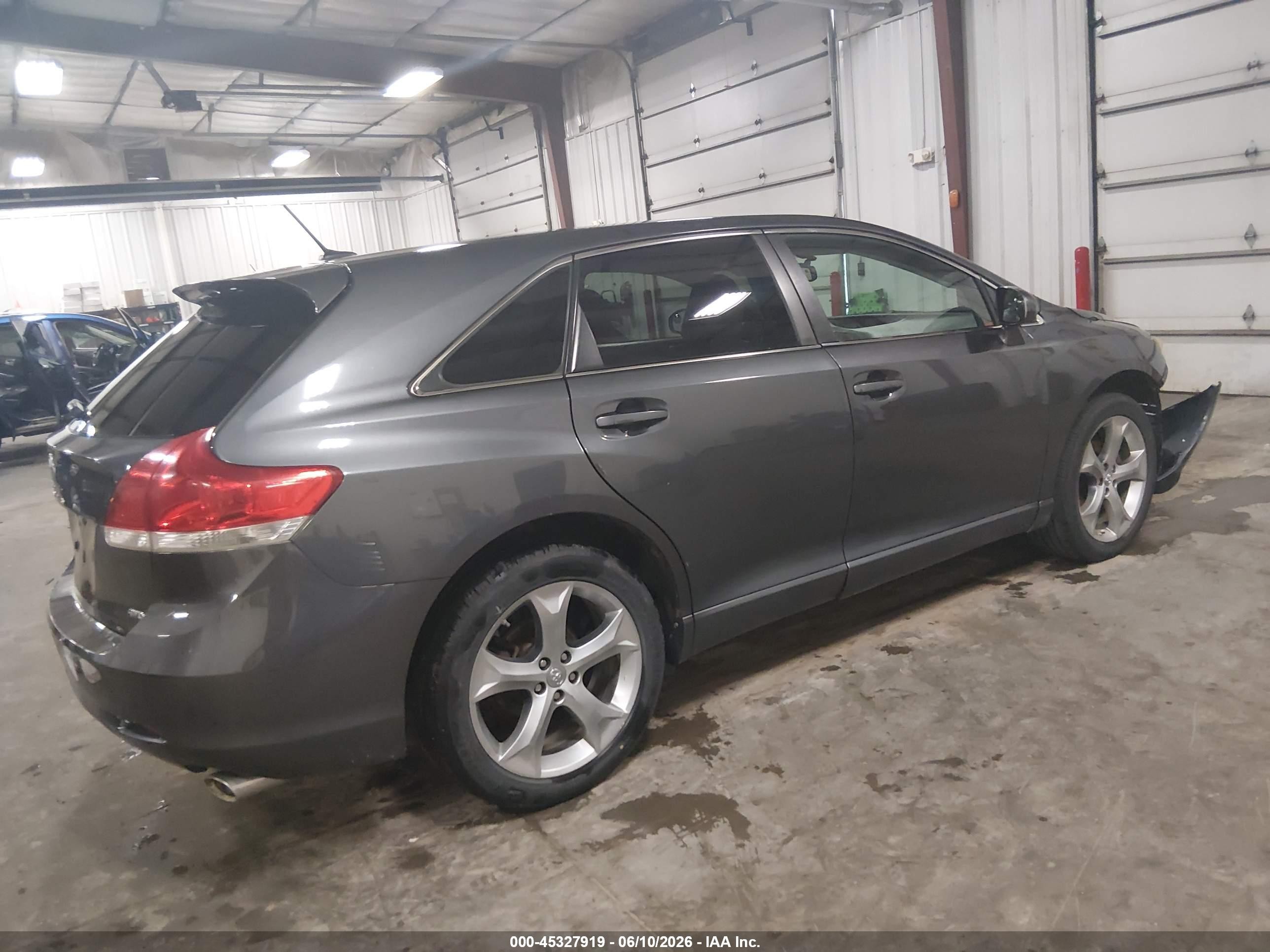2010 Toyota Venza Base V6 Gray vin: 4T3BK3BB3AU040248