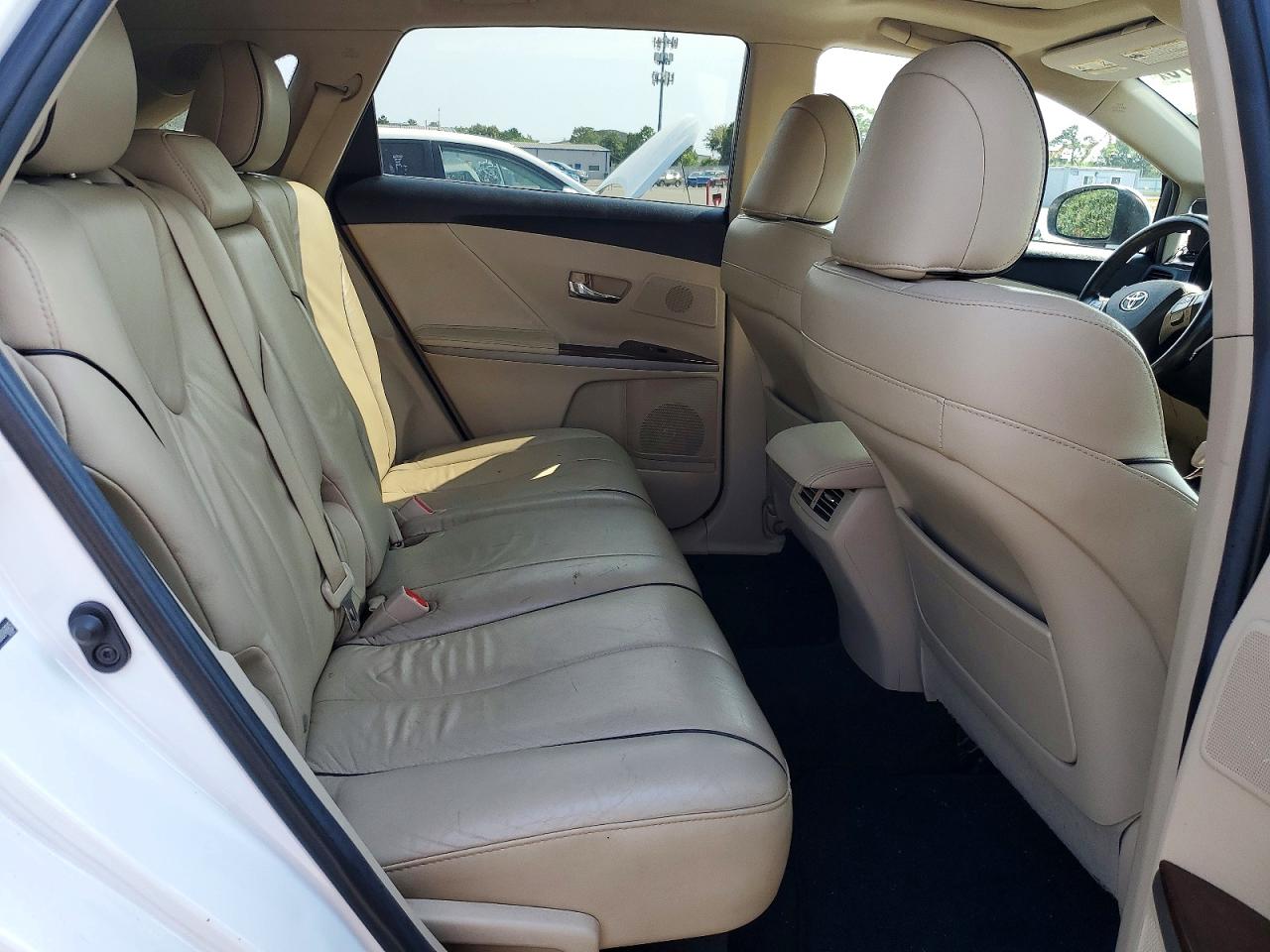 2011 Toyota Venza Awd V6 White vin: 4T3BK3BB3BU048805