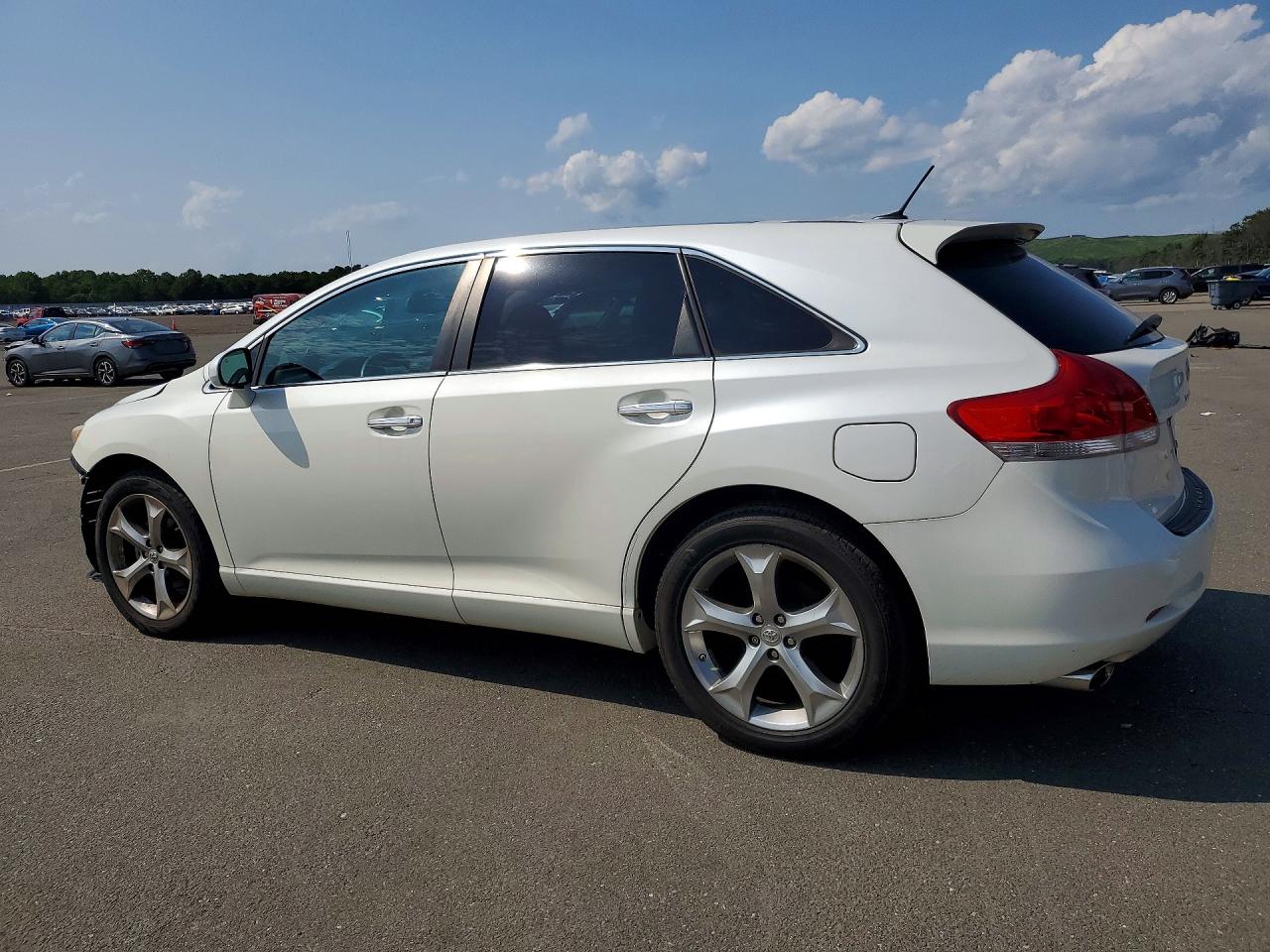2011 Toyota Venza Awd V6 White vin: 4T3BK3BB3BU048805