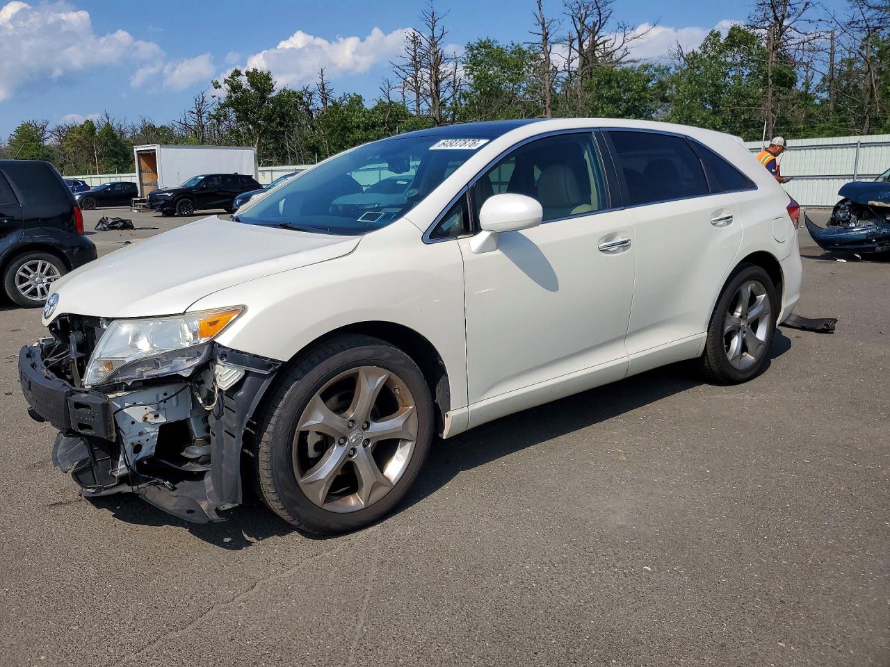 2011 Toyota Venza Awd V6 Белый vin: 4T3BK3BB3BU048805