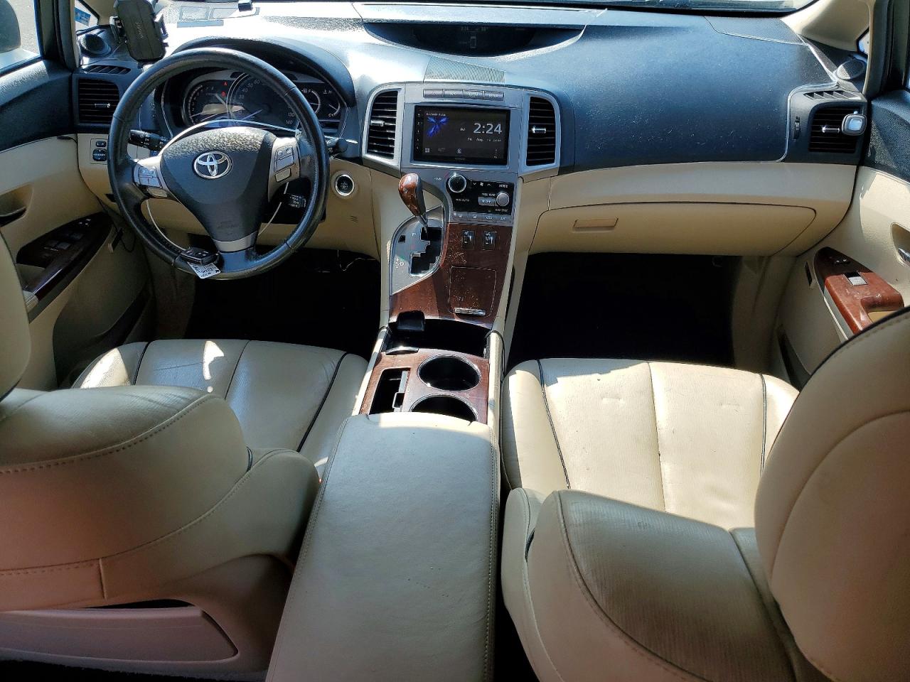 2011 Toyota Venza Awd V6 White vin: 4T3BK3BB3BU048805