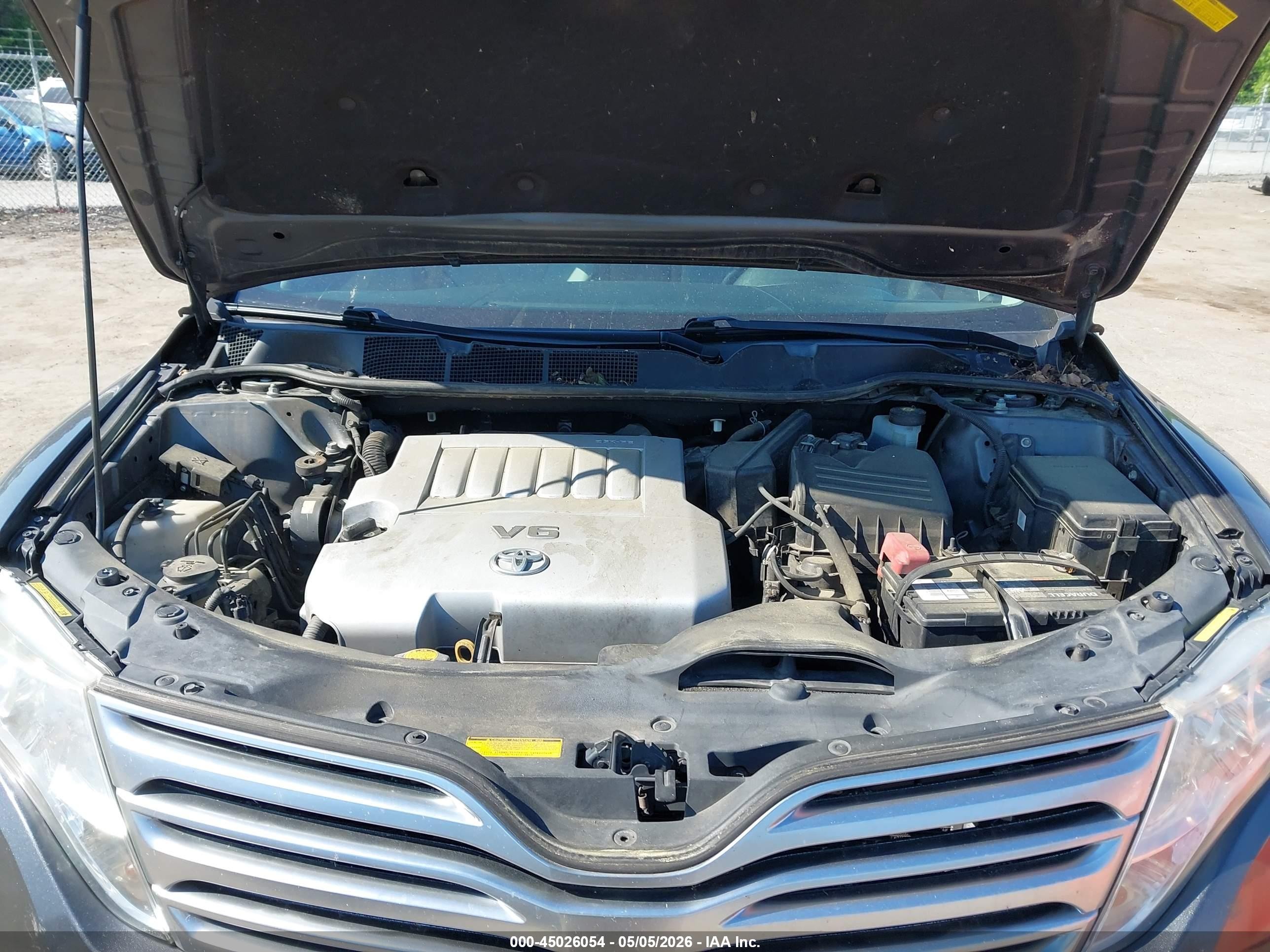 2011 Toyota Venza Base V6 Gray vin: 4T3BK3BB3BU051798
